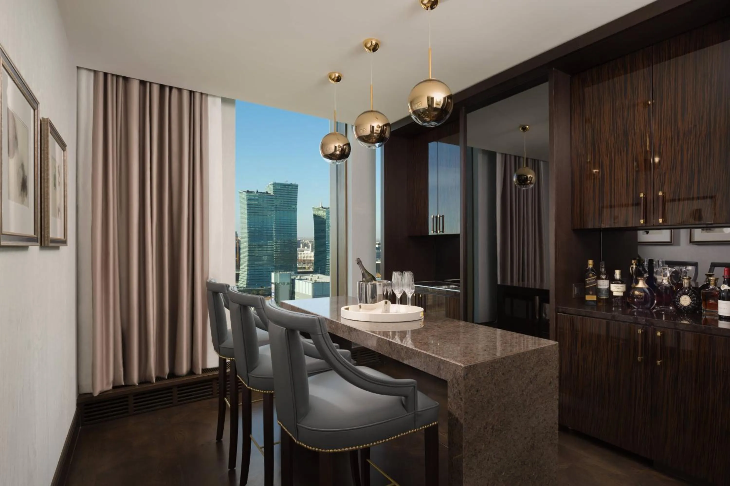 Lounge or bar in The Ritz-Carlton, Astana