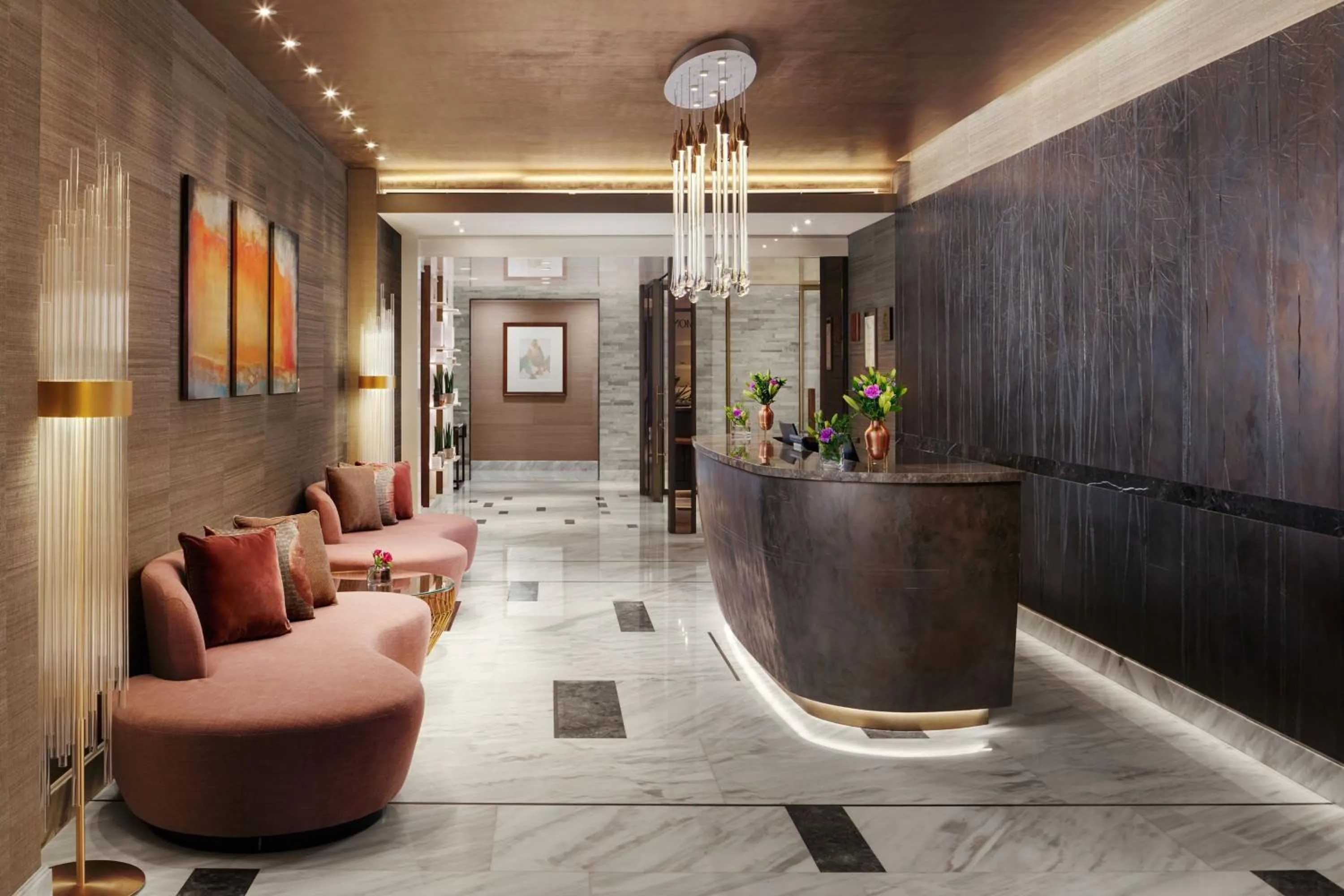 Lobby or reception in The Ritz-Carlton, Astana