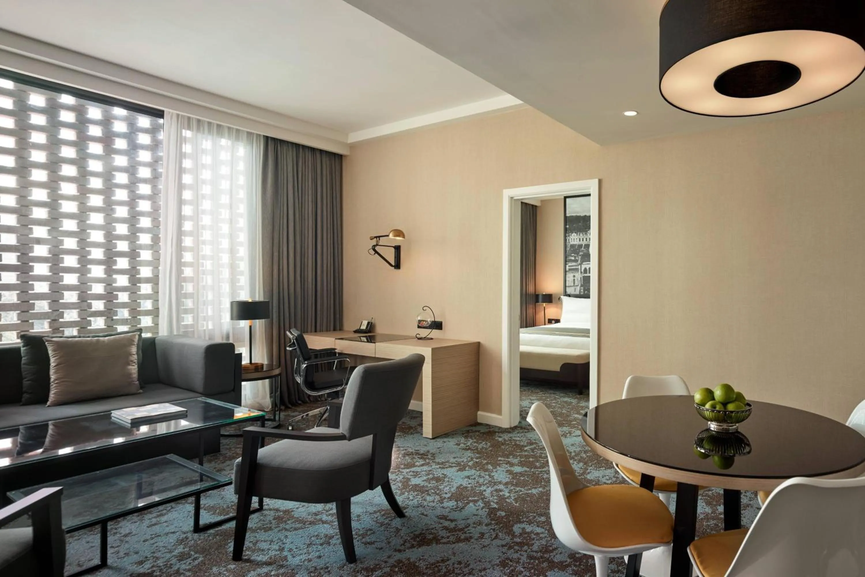 Photo of the whole room, Bed in Hotel Stripes Kuala Lumpur, Autograph Collection