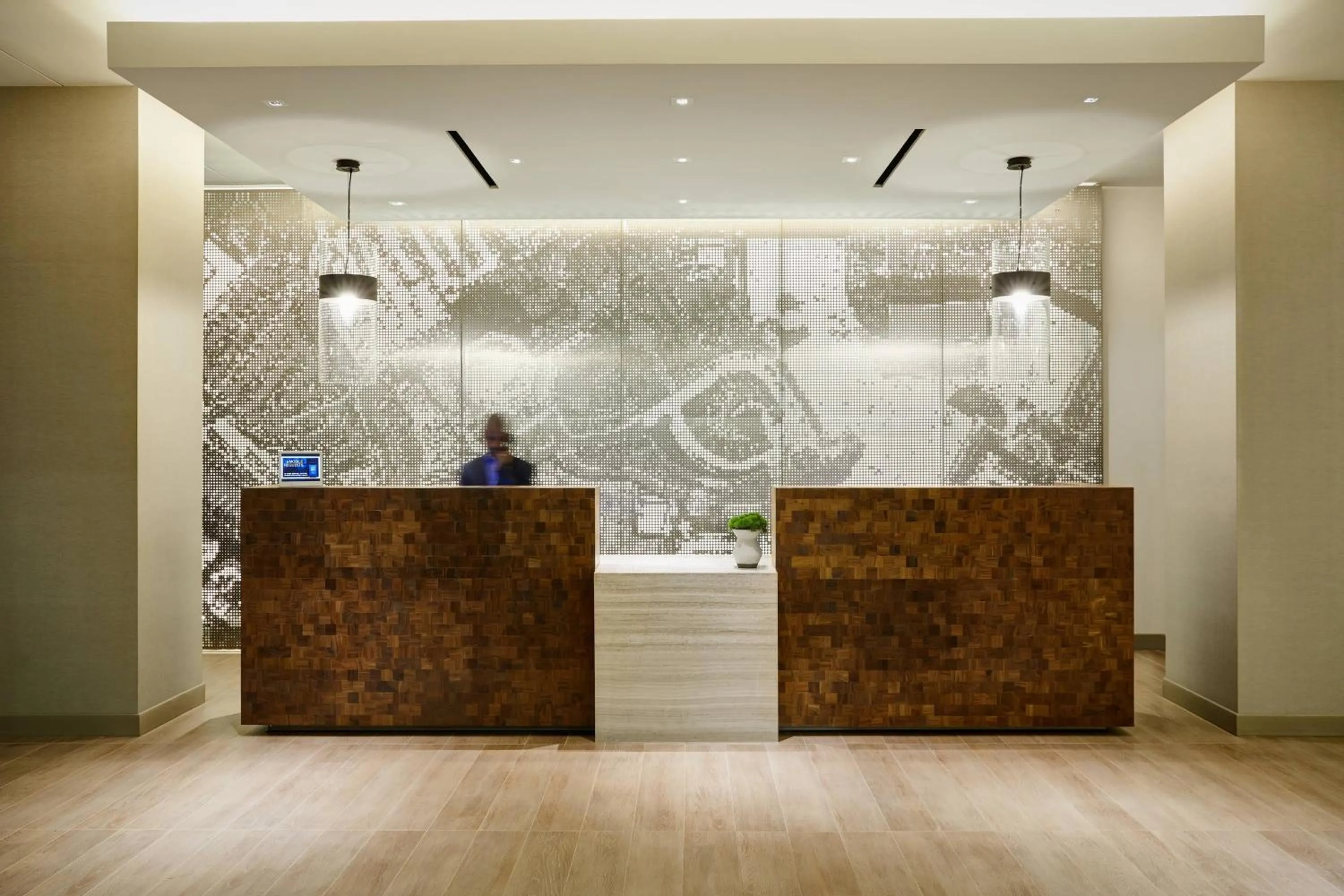 Lobby or reception in AC Hotel by Marriott Irvine