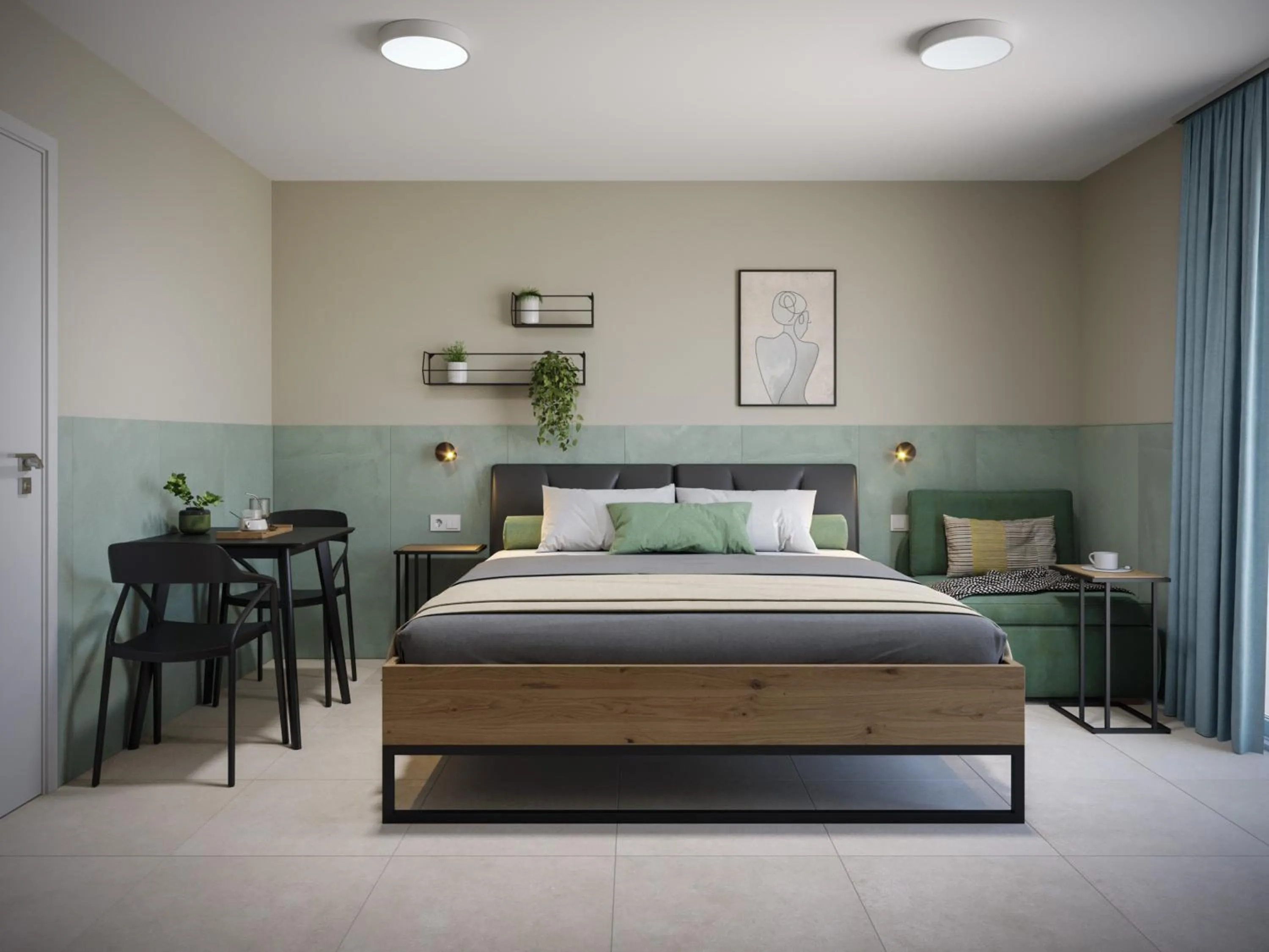 Bed in Sagitta All inclusive light