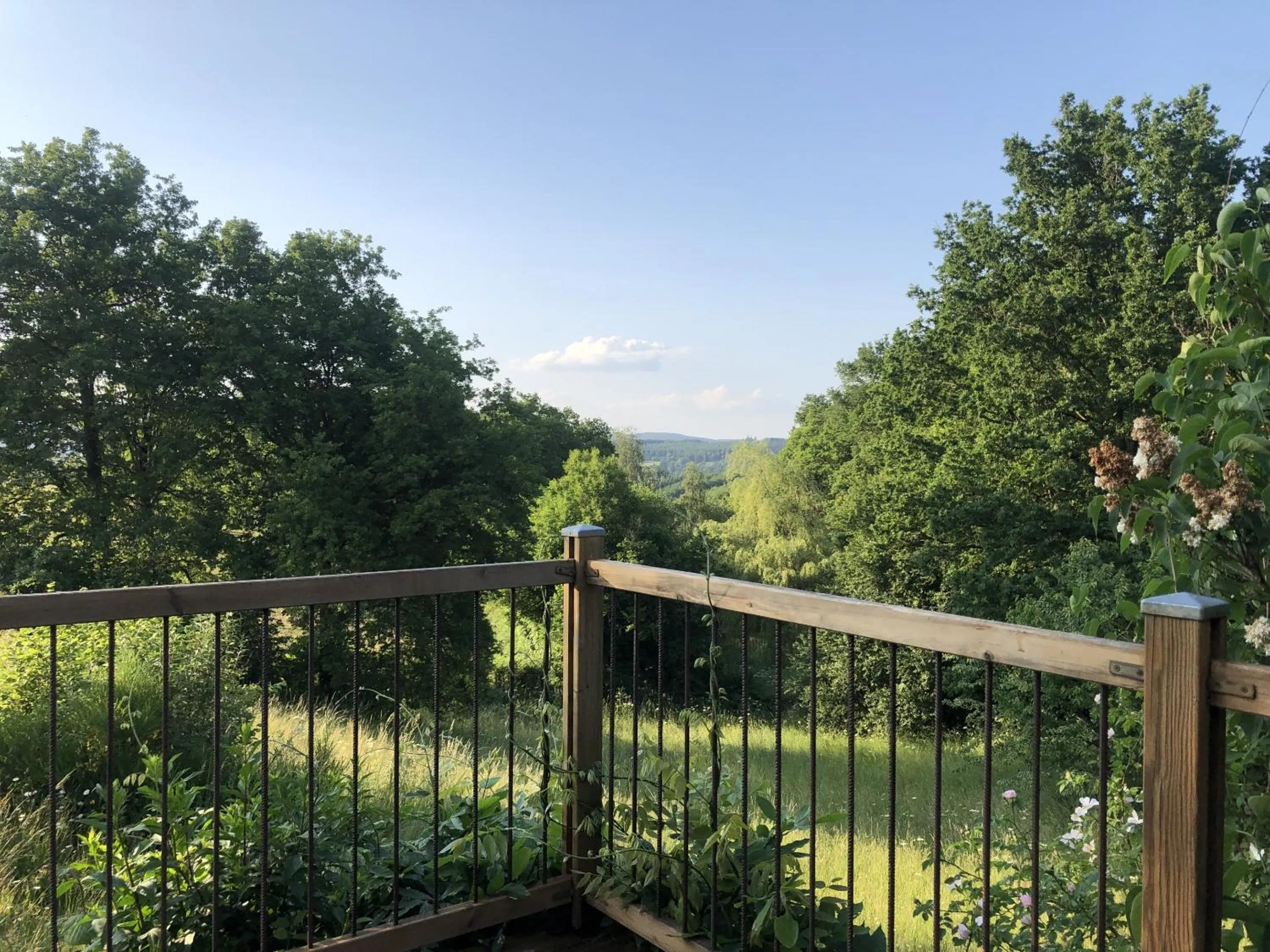Patio in Gîte de la Colombière