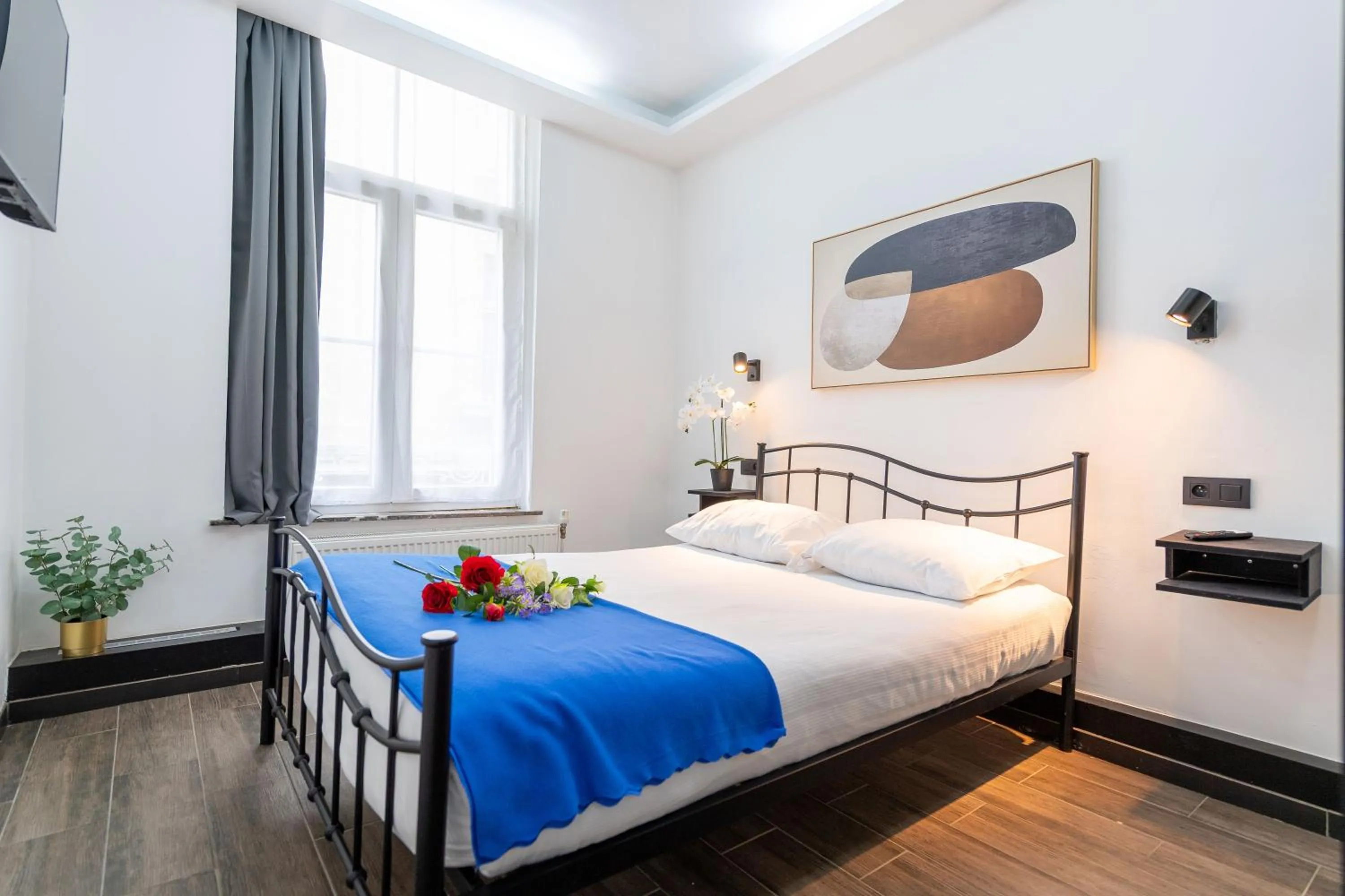 Bed in Hotel Abberdeen