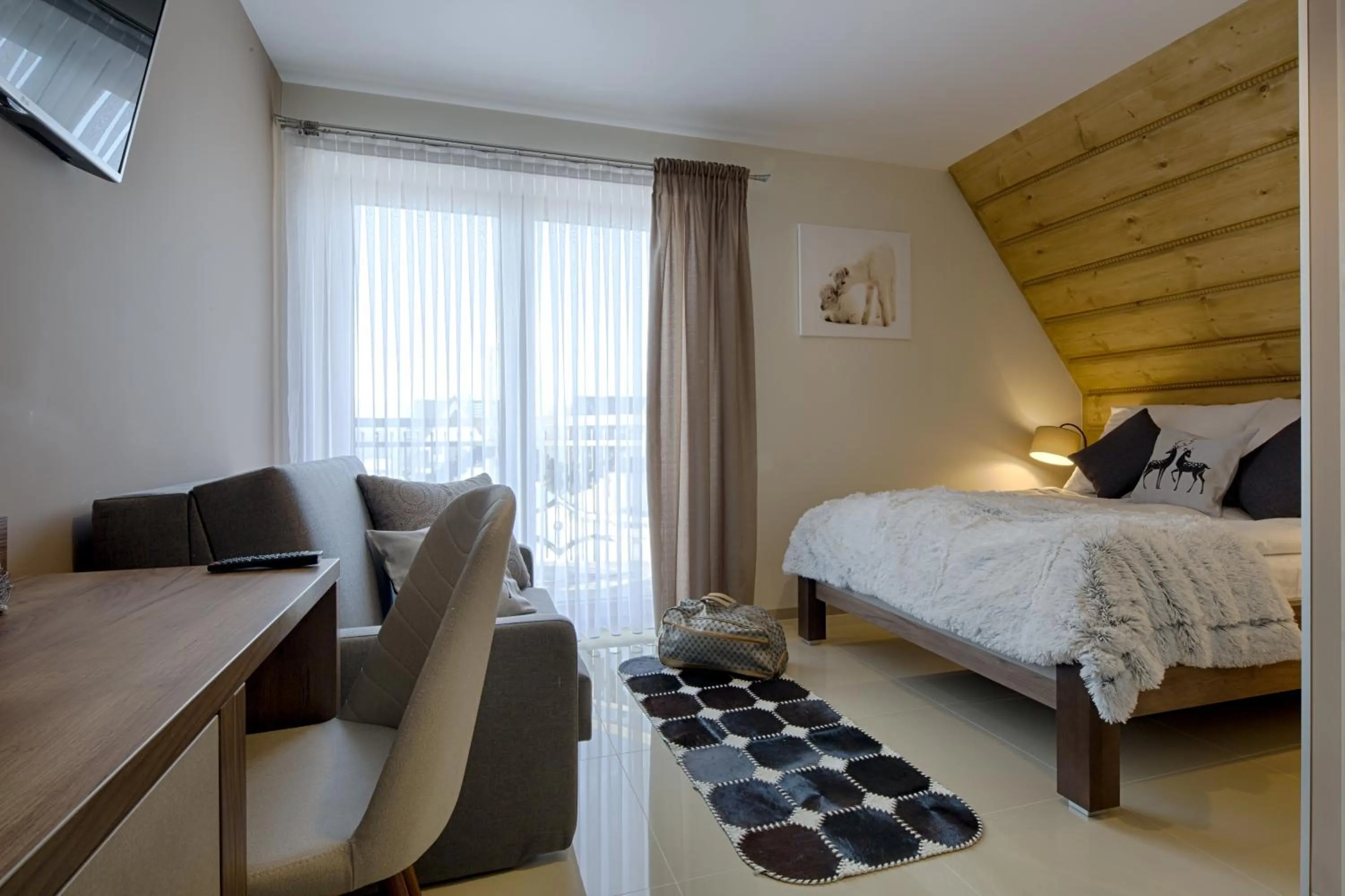 Bed in Gordonówka Residence & SPA- sauna i jacuzzi-przeżyj niezapomniany pobyt