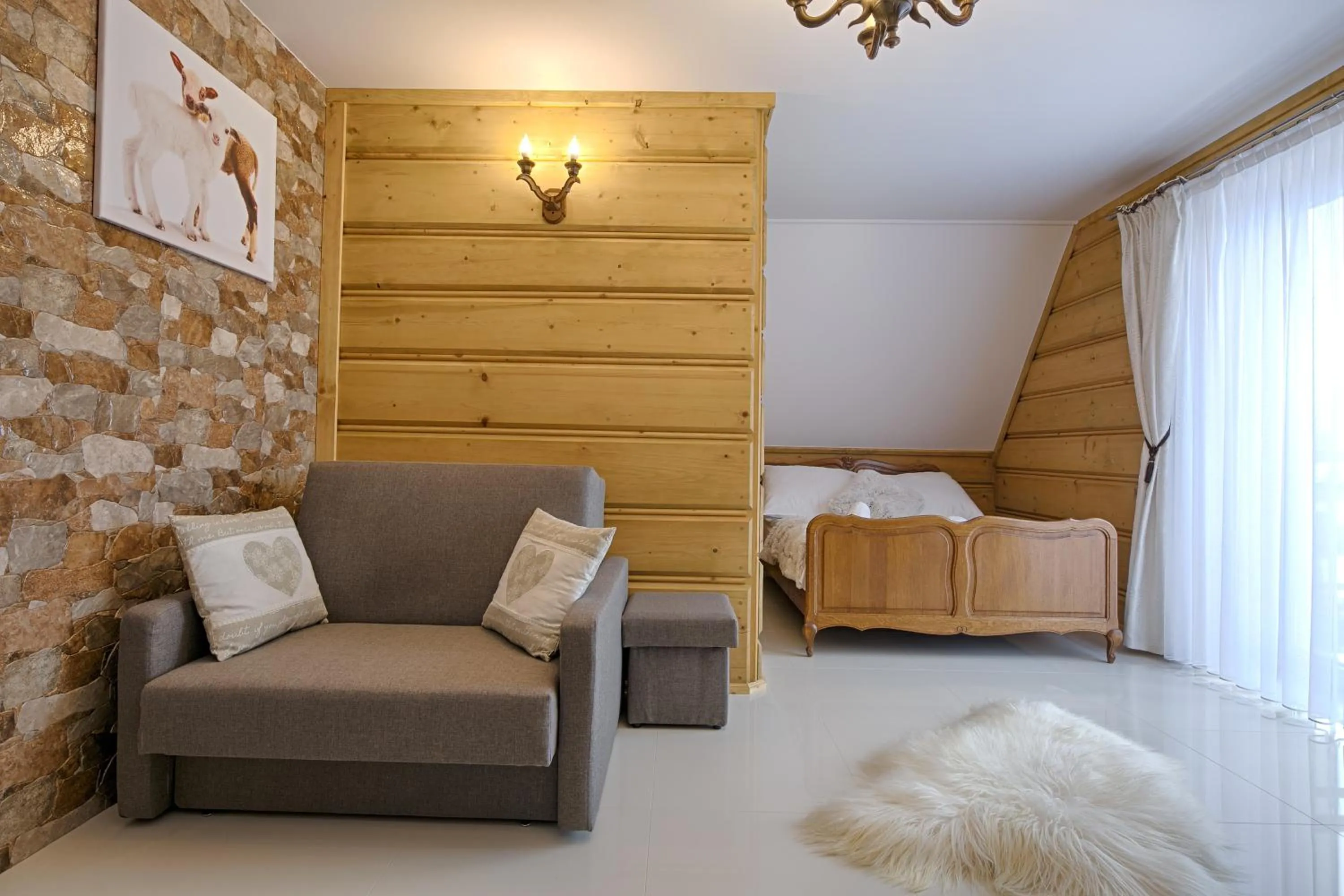 Bed in Gordonówka Residence & SPA- sauna i jacuzzi-przeżyj niezapomniany pobyt