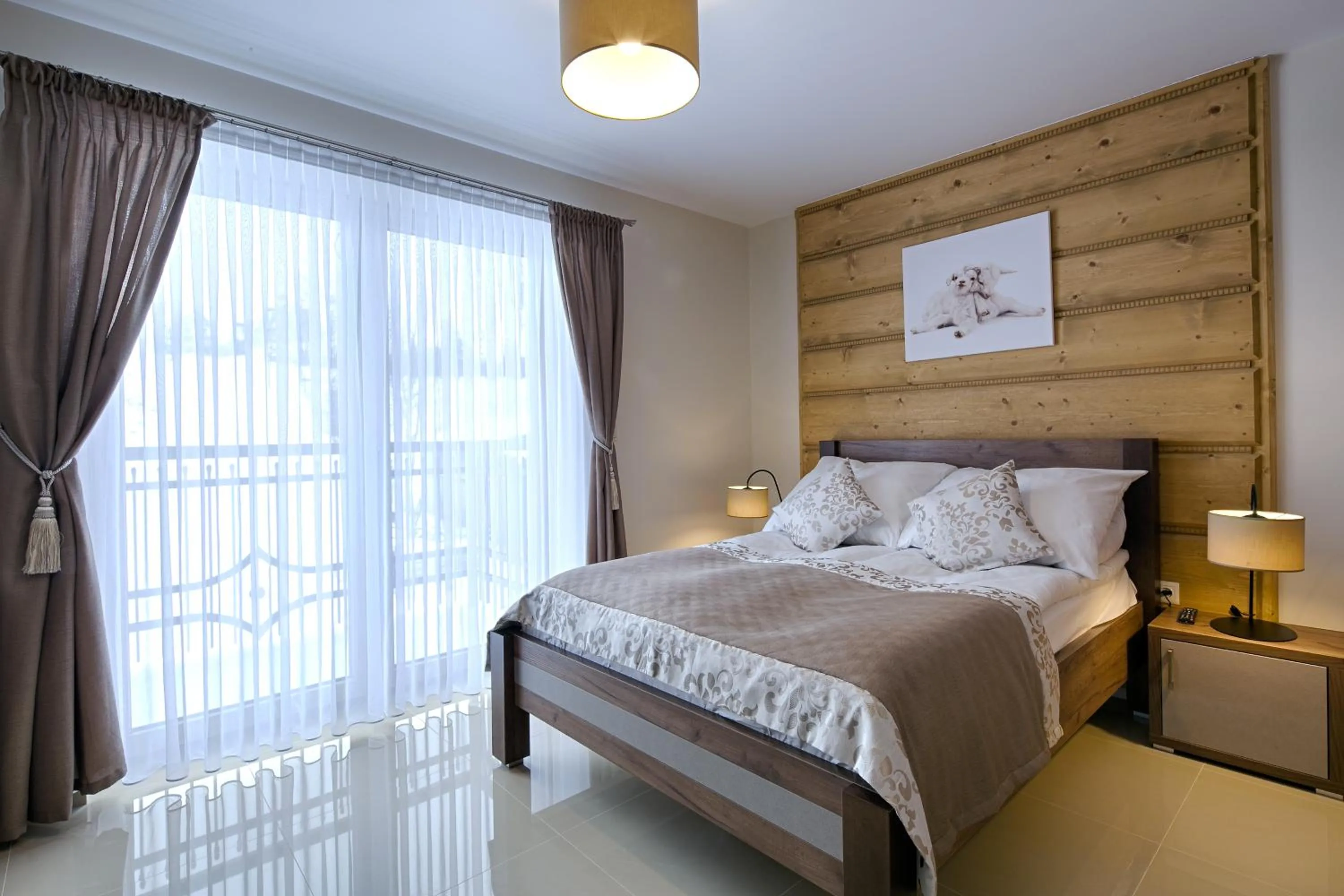 Bed in Gordonówka Residence & SPA- sauna i jacuzzi-przeżyj niezapomniany pobyt