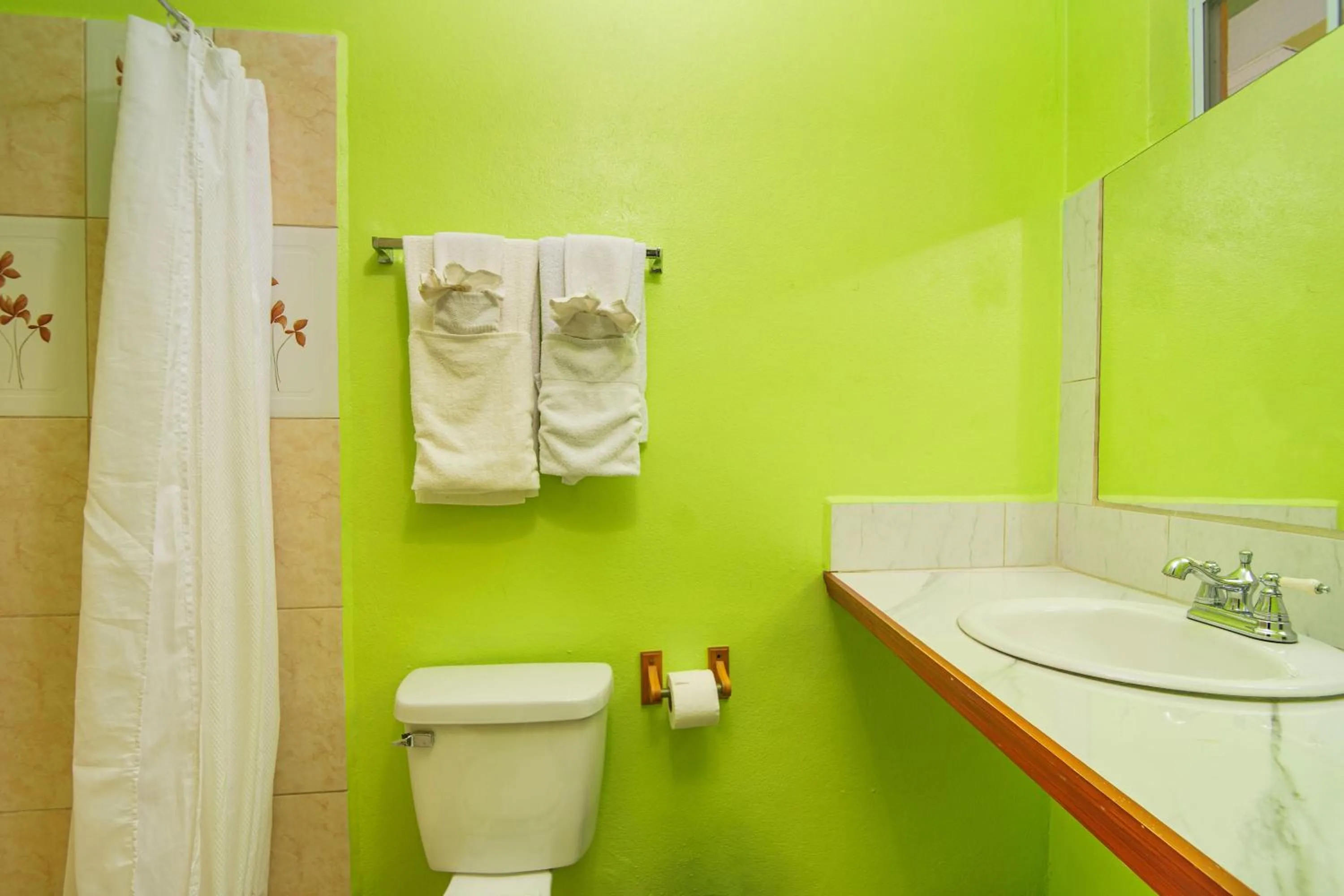 Bathroom in Tropical Paradise View