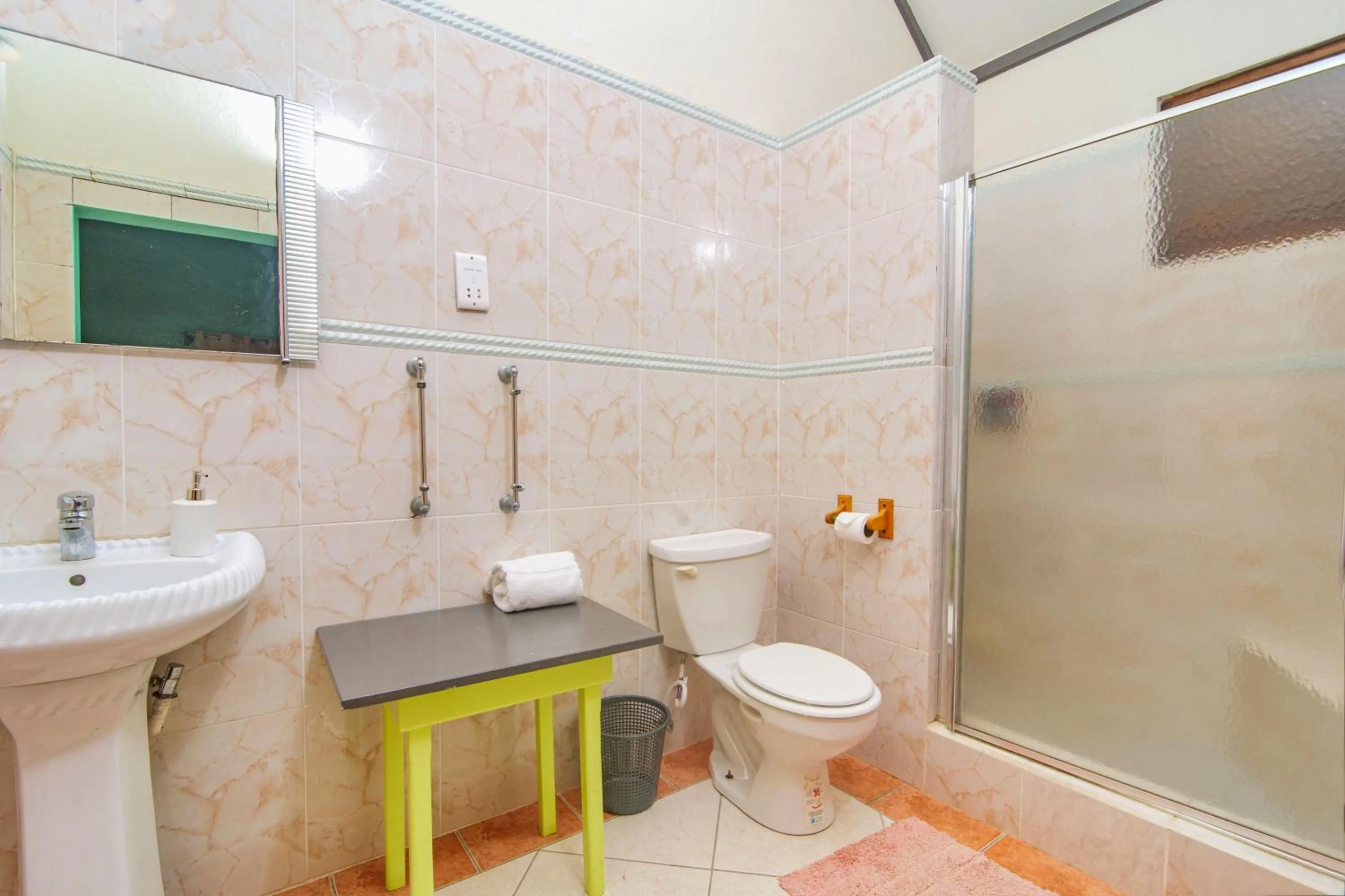 Bathroom in Tropical Paradise View