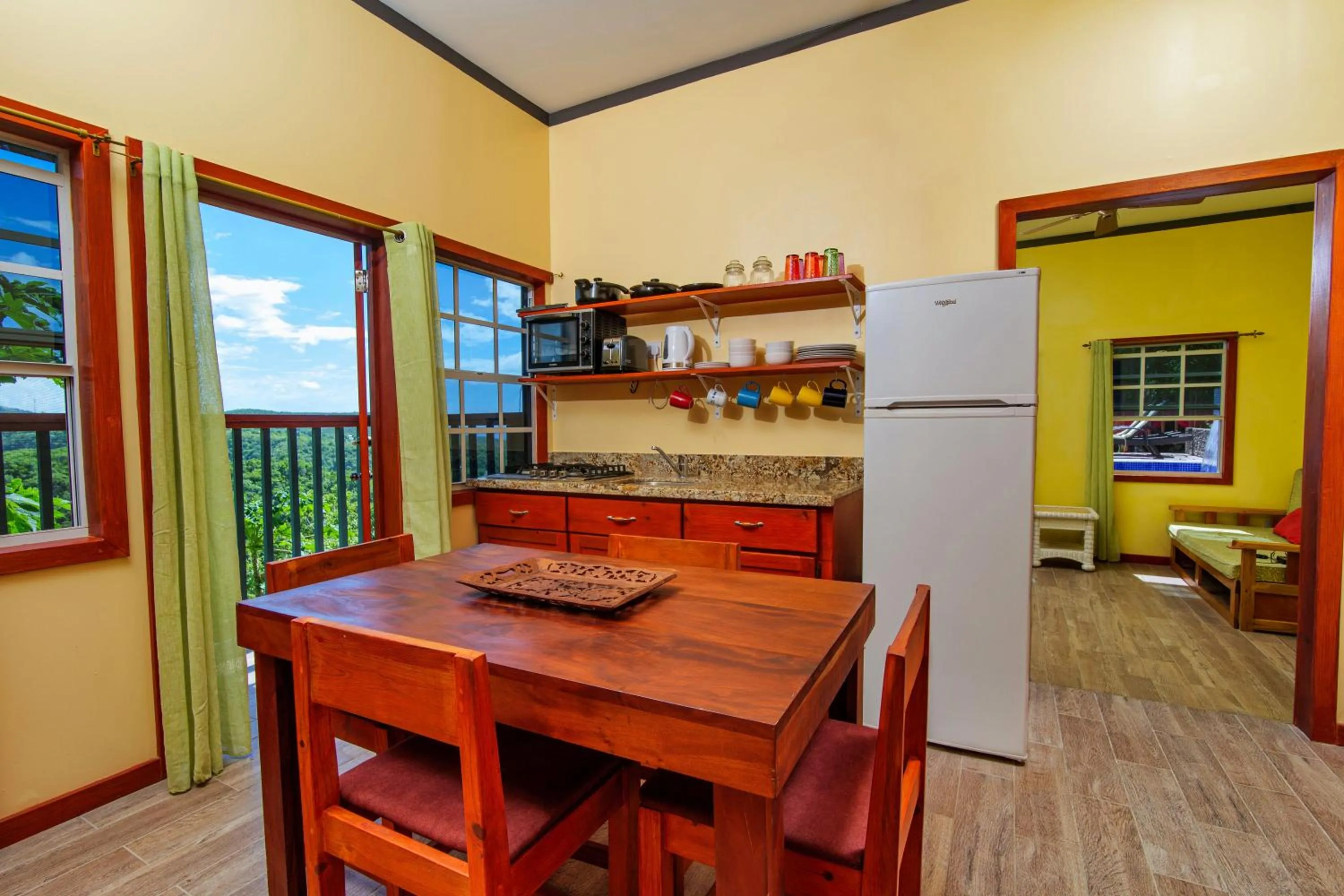 kitchen in Tropical Paradise View