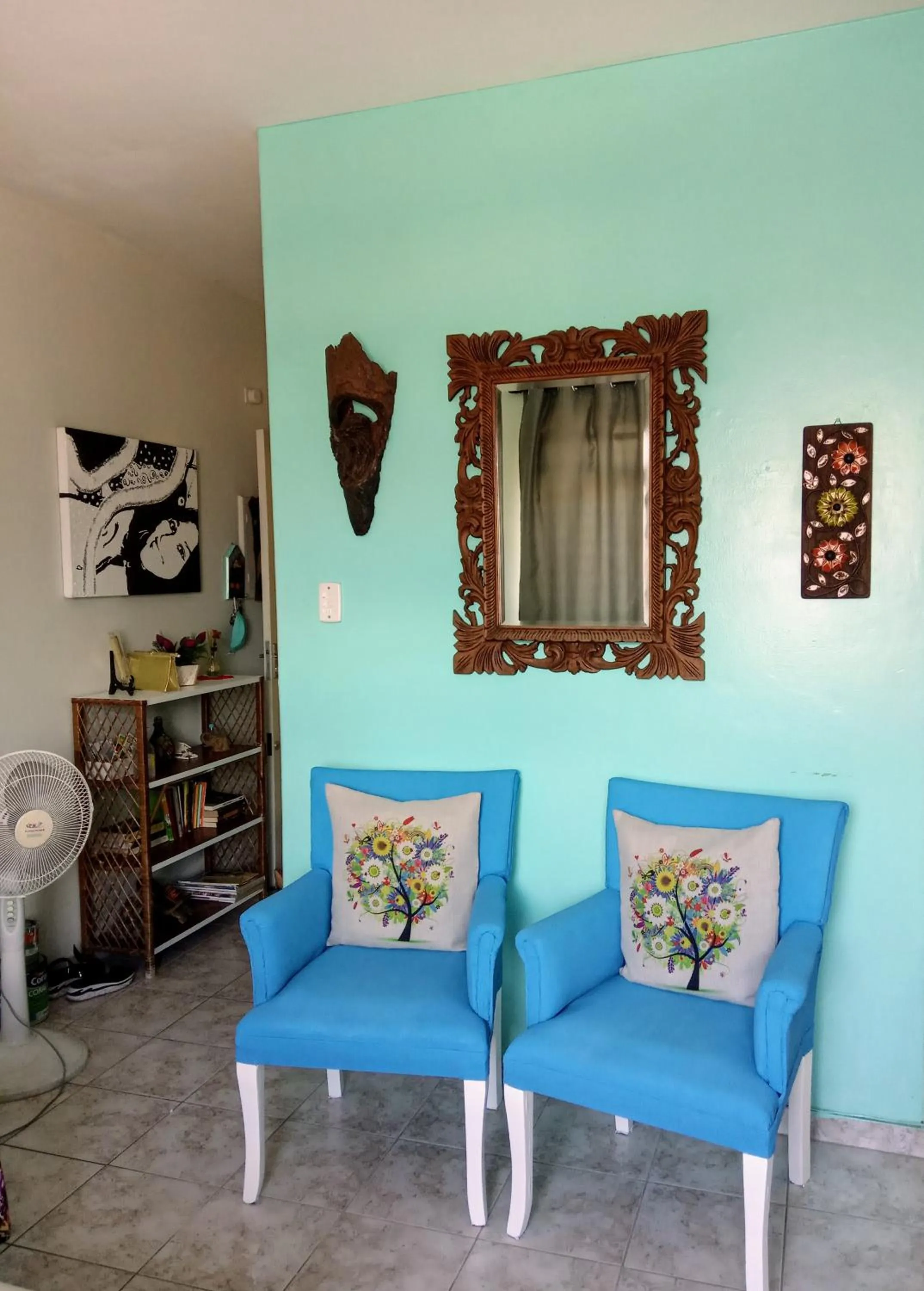 Living room in Apartamento Aconchego da vovó