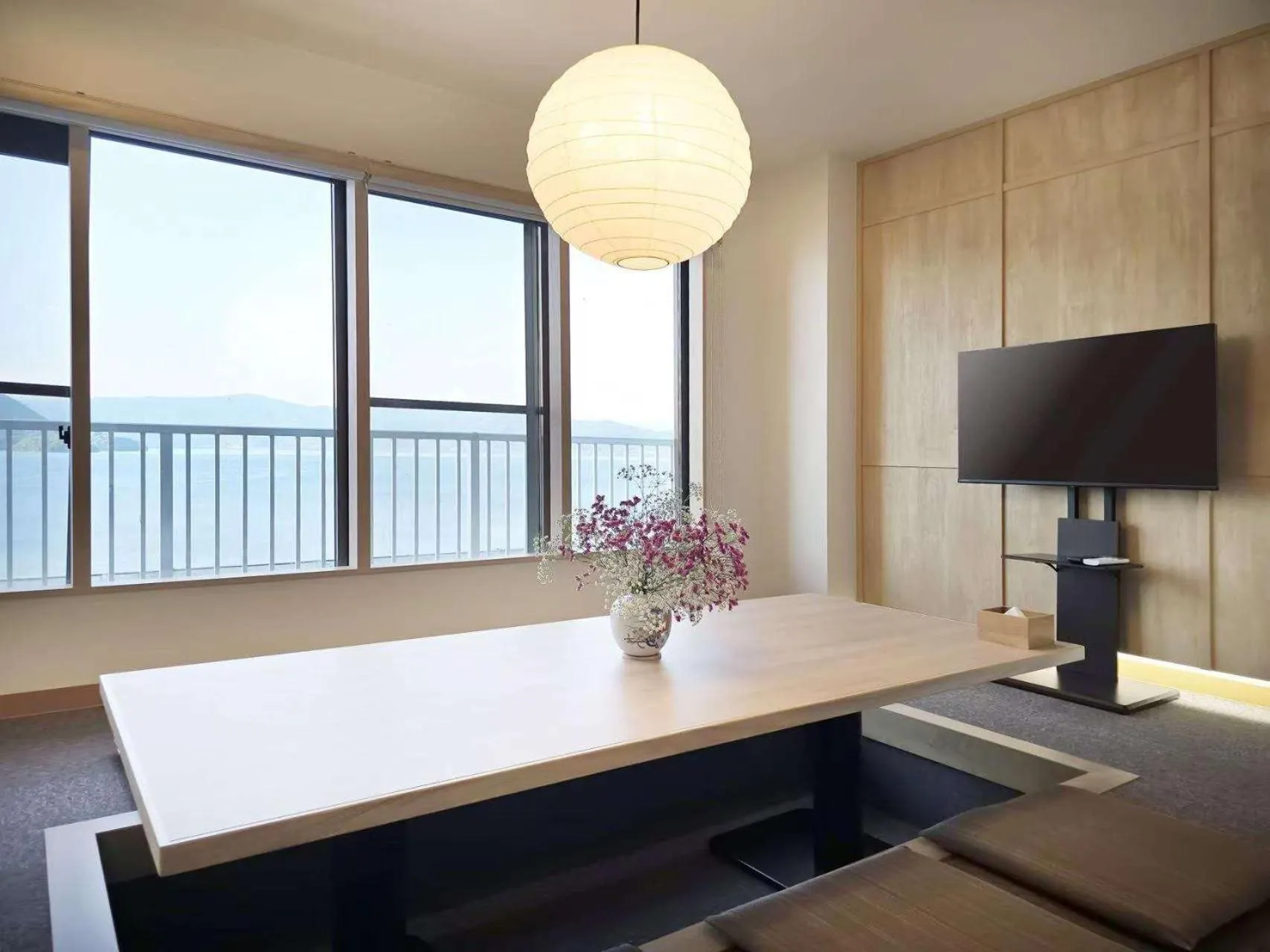 TV and multimedia, Bed in Toya-onsen Hotel Hanabi