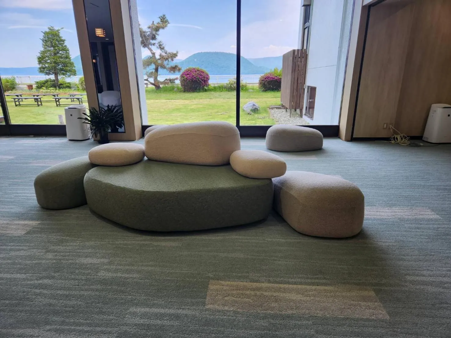 Lobby or reception in Toya-onsen Hotel Hanabi