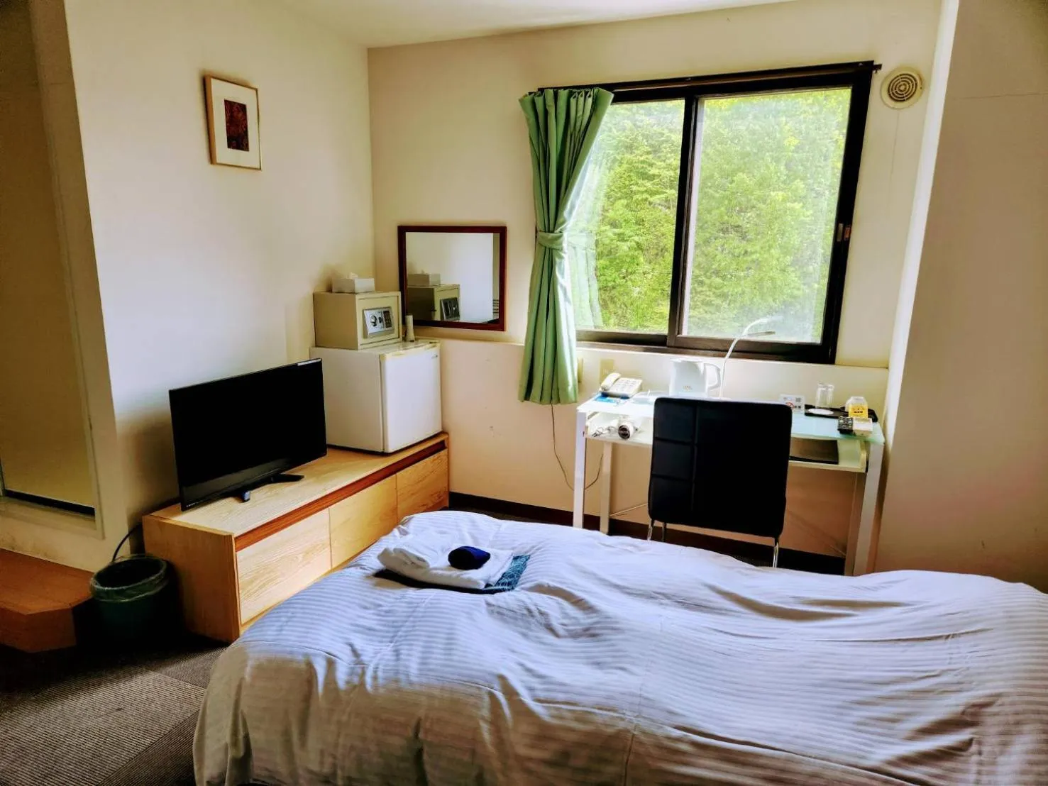 Photo of the whole room, Bed in Toya-onsen Hotel Hanabi