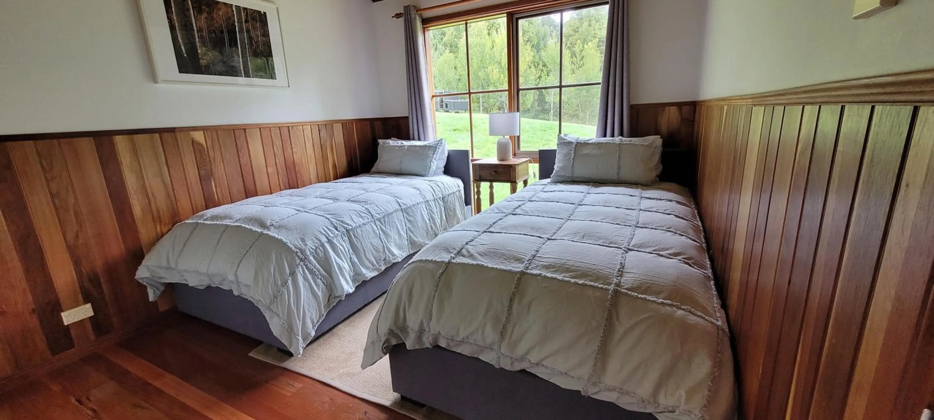Photo of the whole room in Tall Trees Eco Retreat - Blackwood Cottage