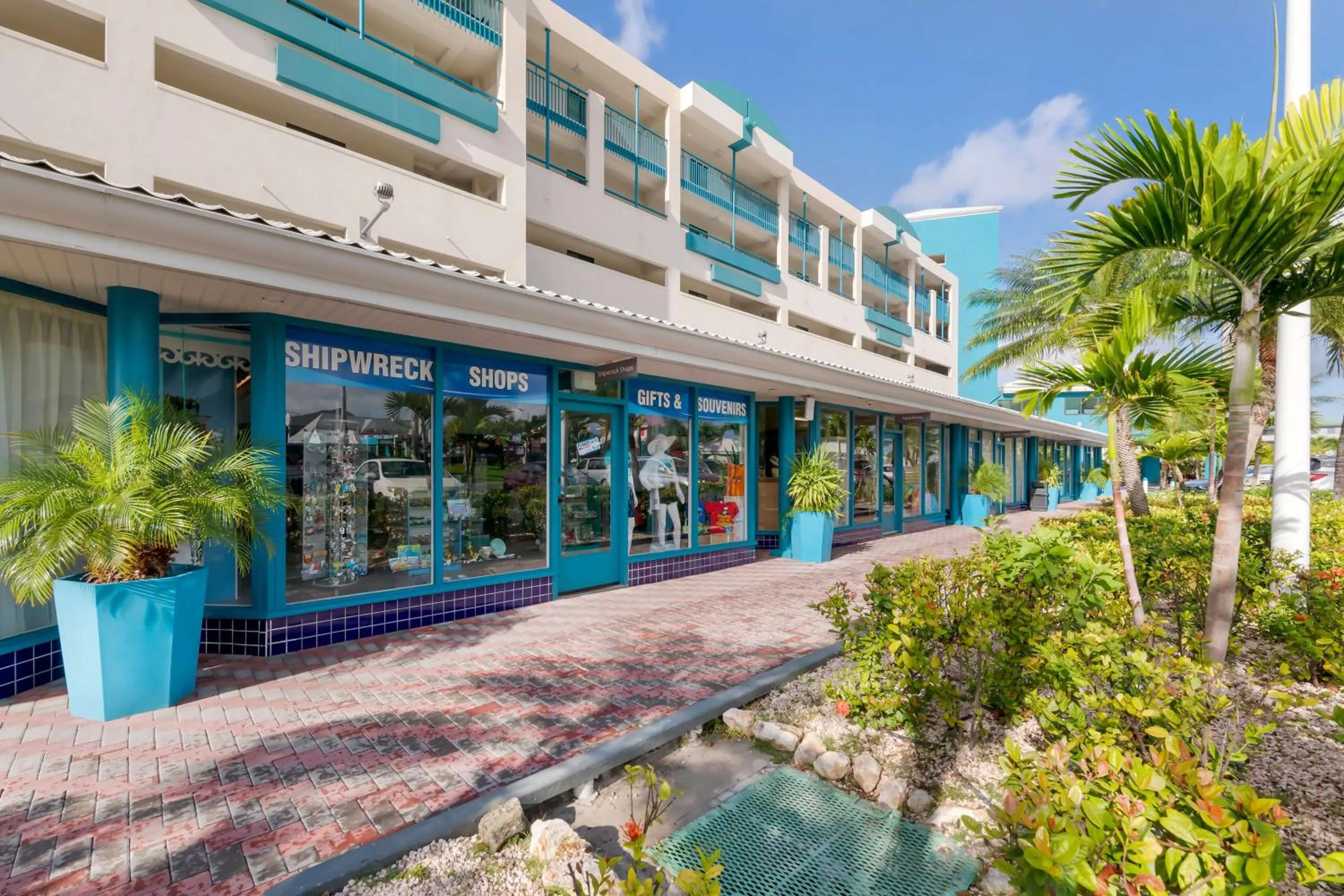 Property building in Hilton Vacation Club Royal Palm St Maarten