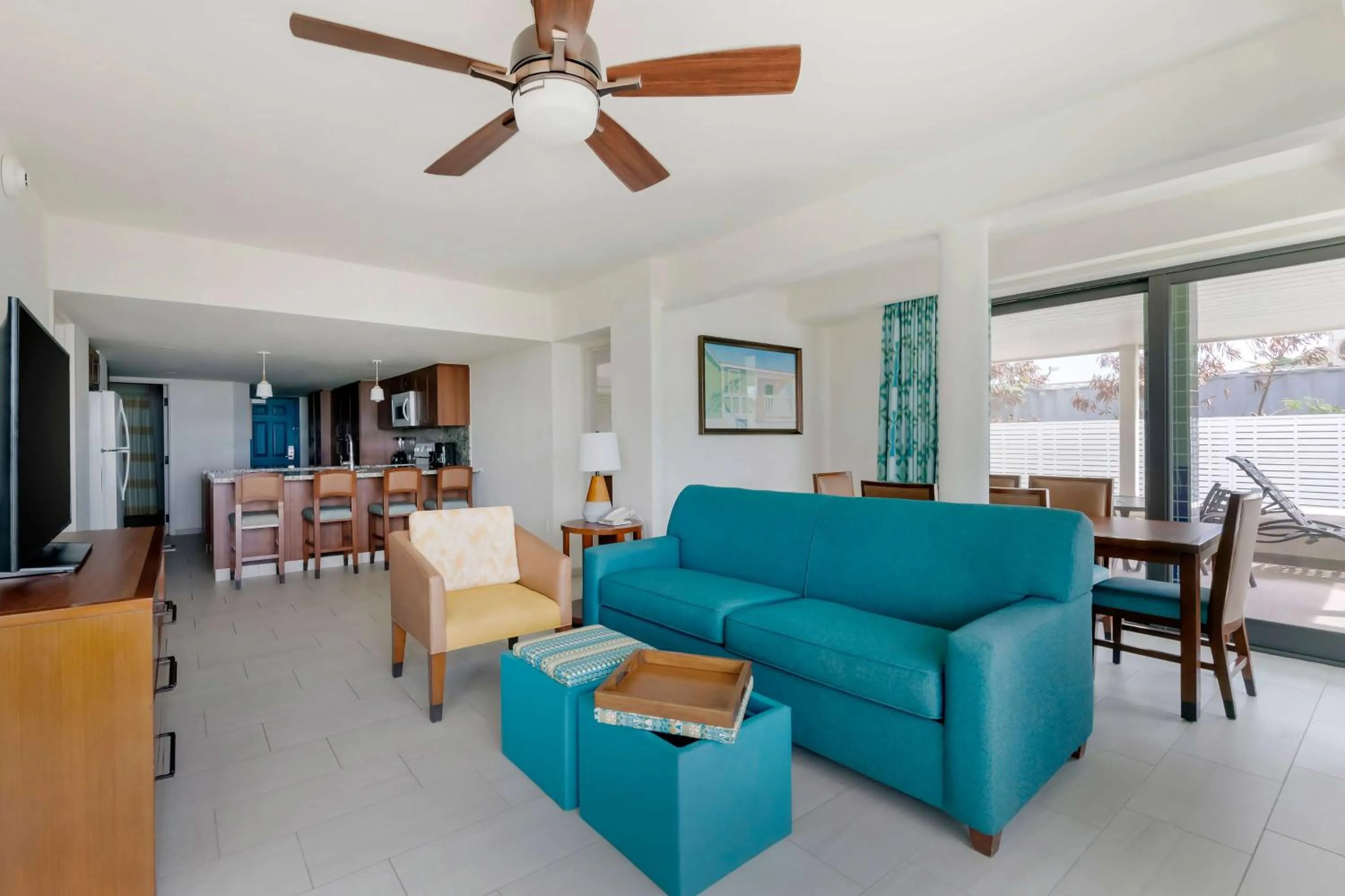 TV and multimedia in Hilton Vacation Club Royal Palm St Maarten