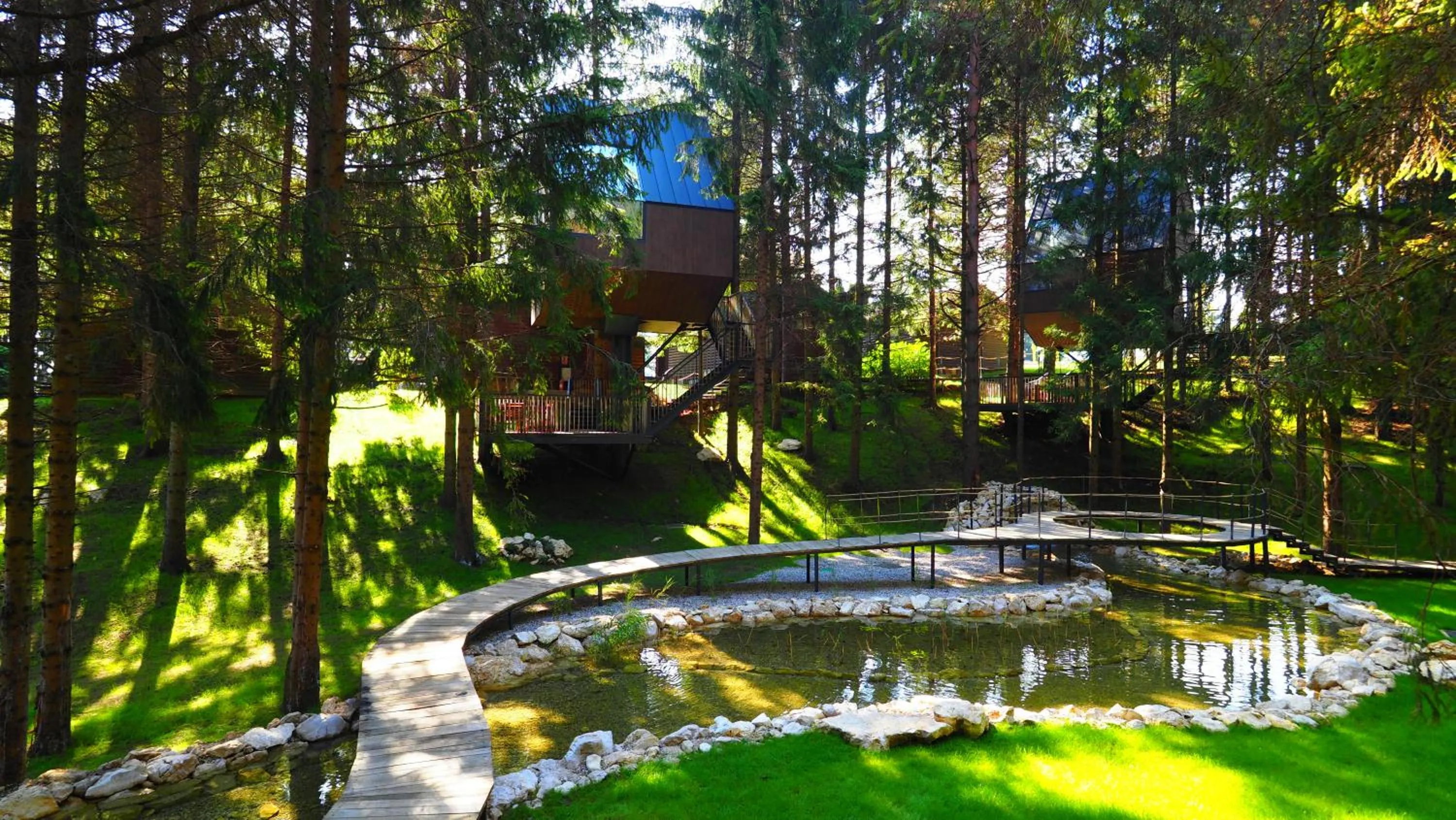 Garden in Plitvice Holiday Resort