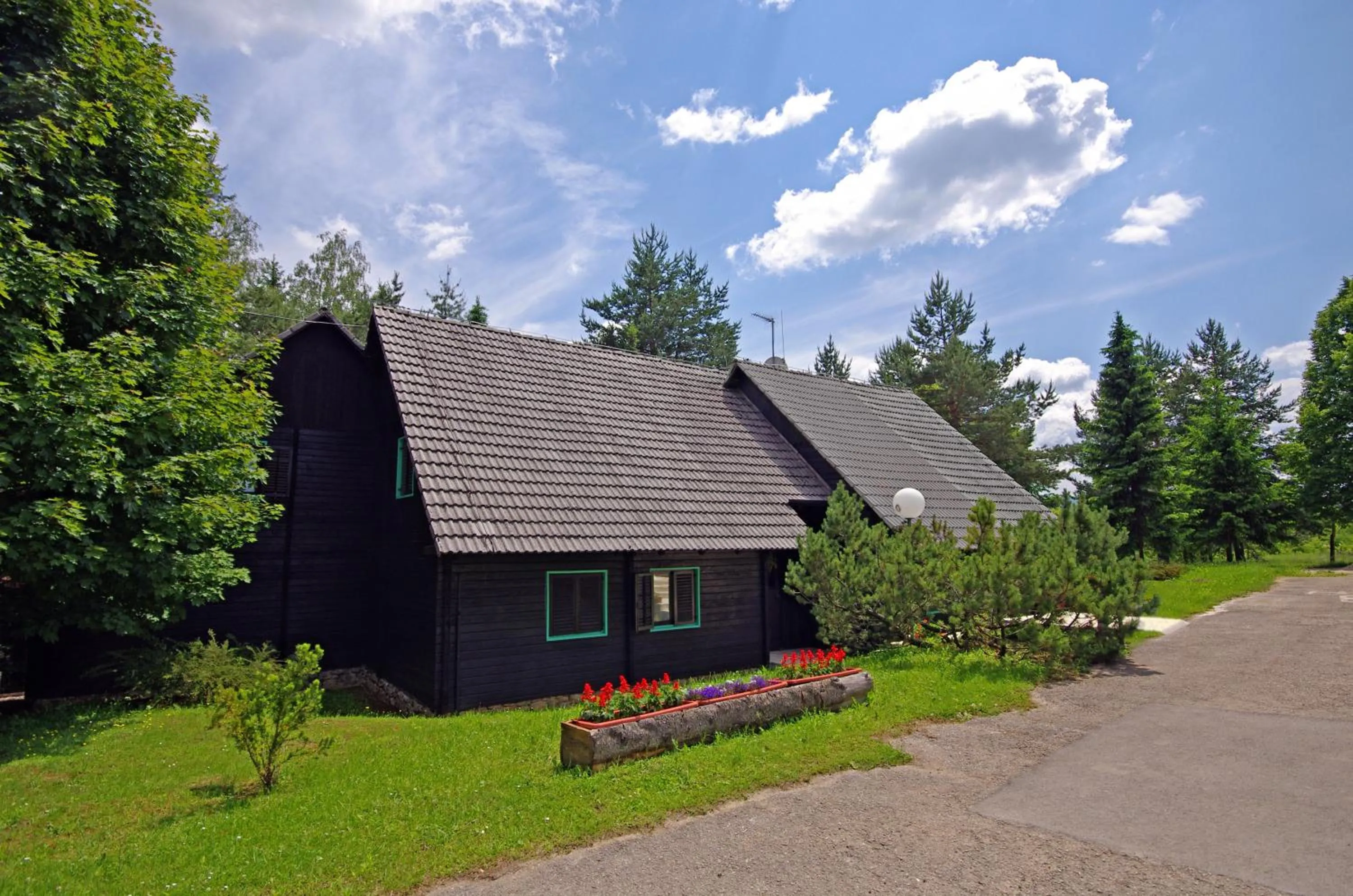 Facade/entrance in Plitvice Holiday Resort