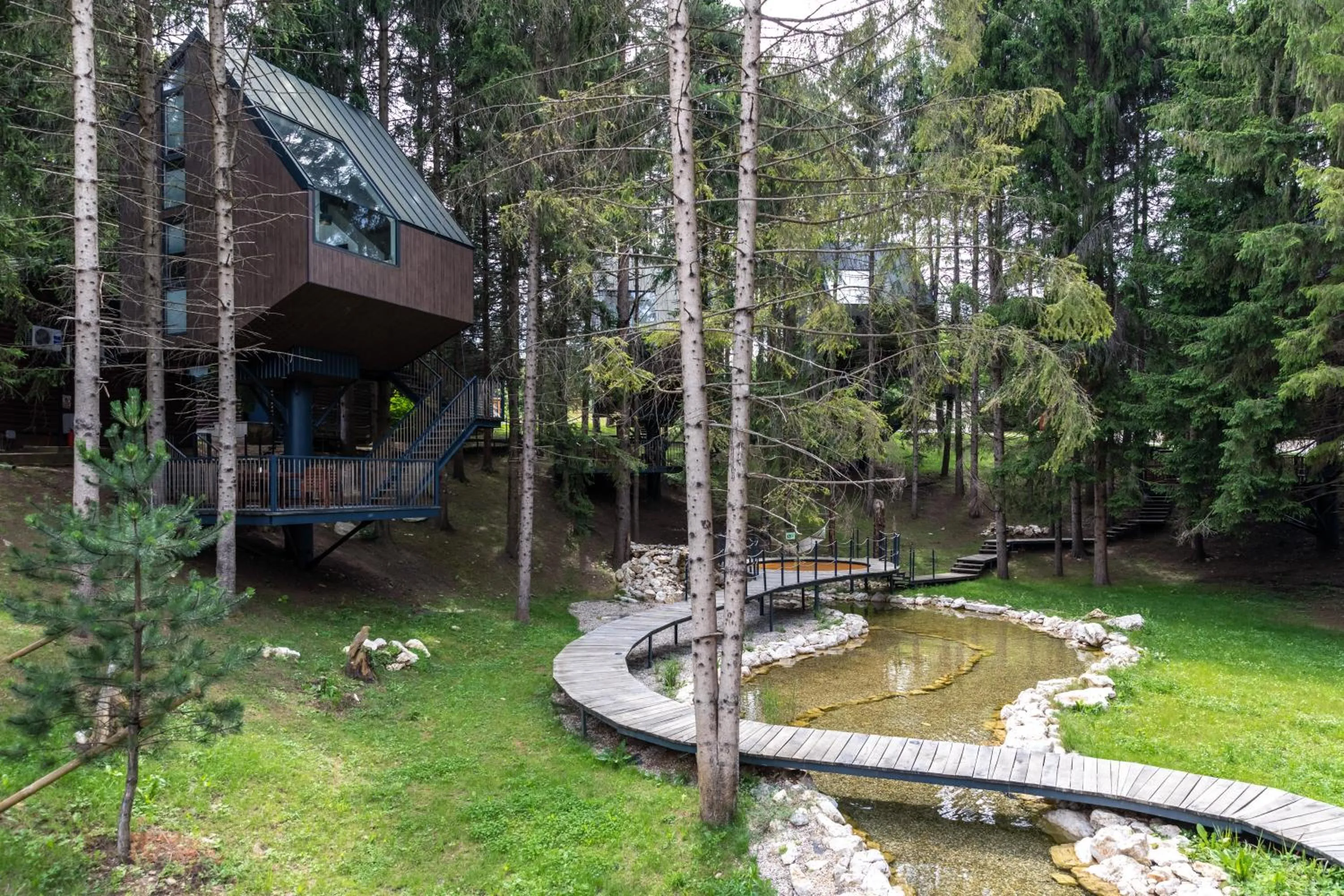 Property building in Plitvice Holiday Resort
