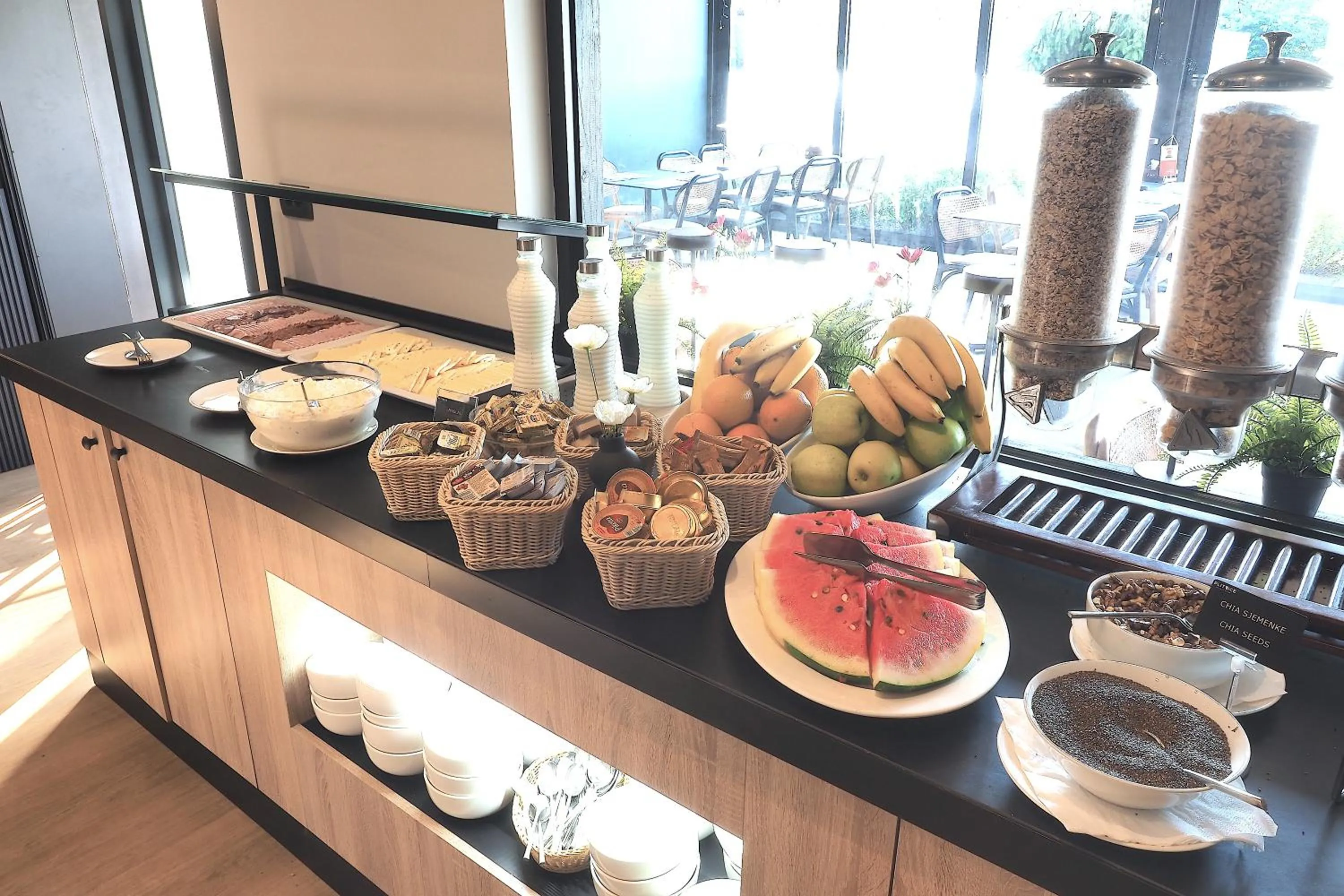 Breakfast in Plitvice Holiday Resort