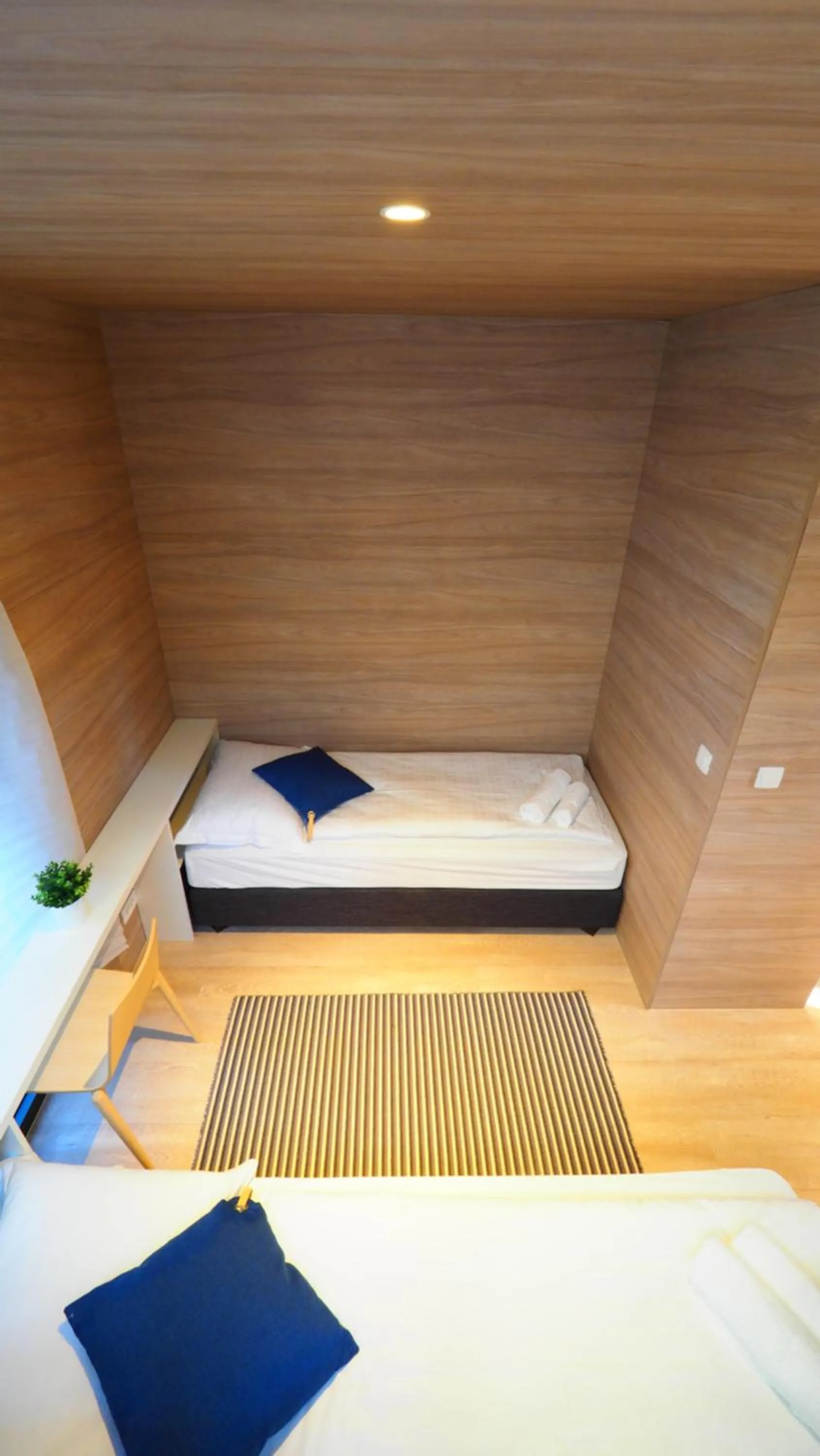 Decorative detail, Bed in Plitvice Holiday Resort