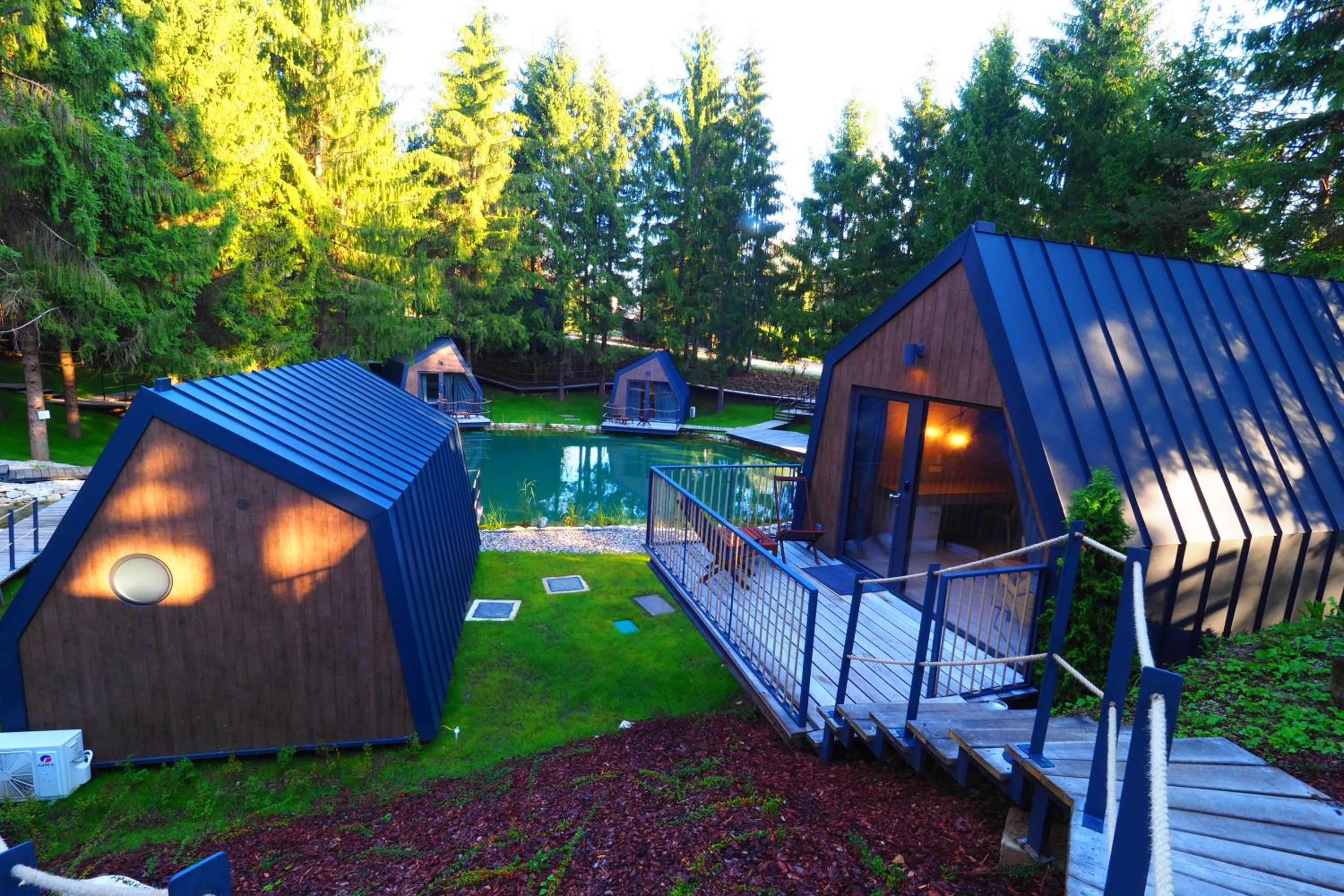 Property building in Plitvice Holiday Resort