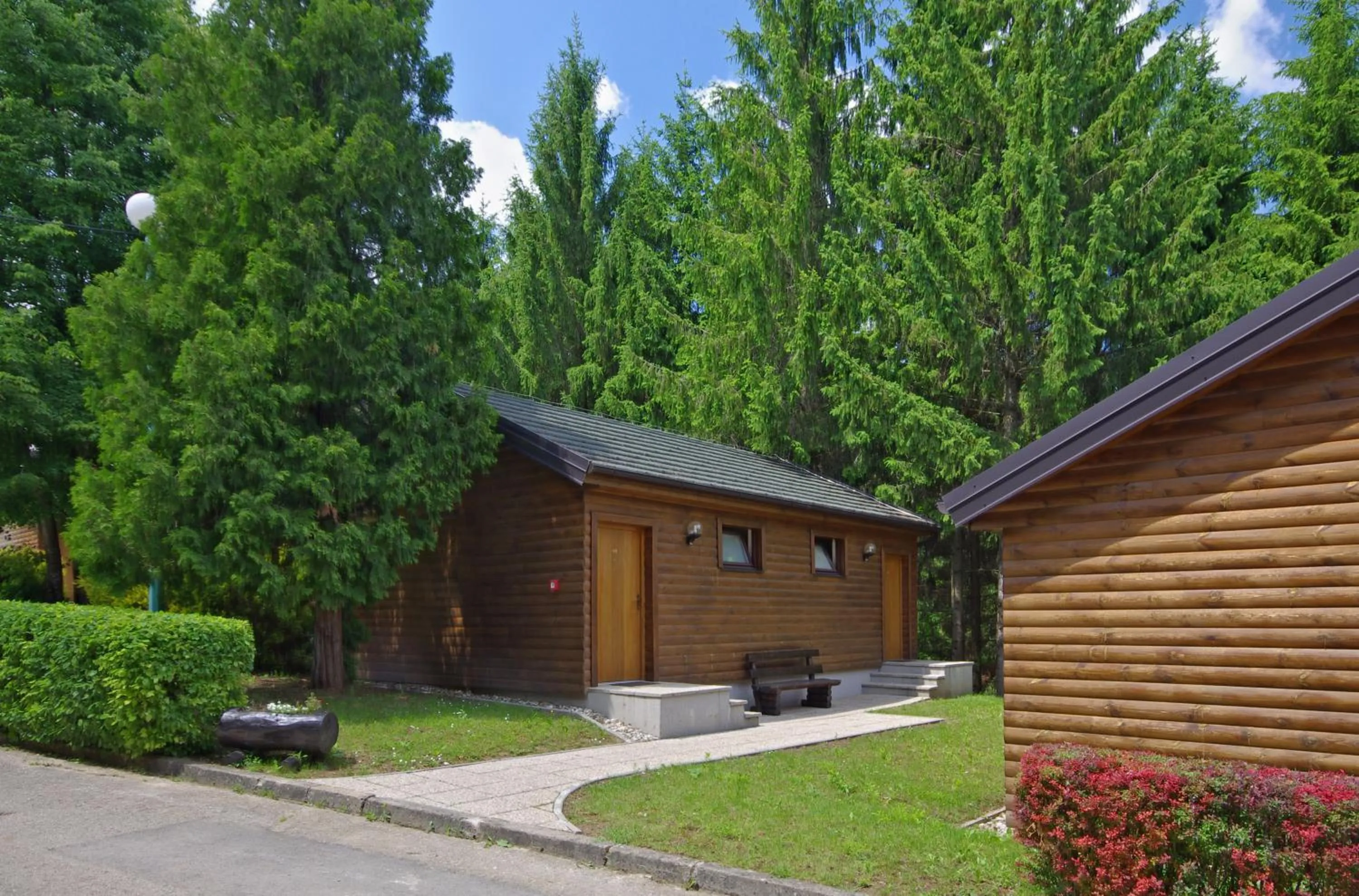 Property building in Plitvice Holiday Resort