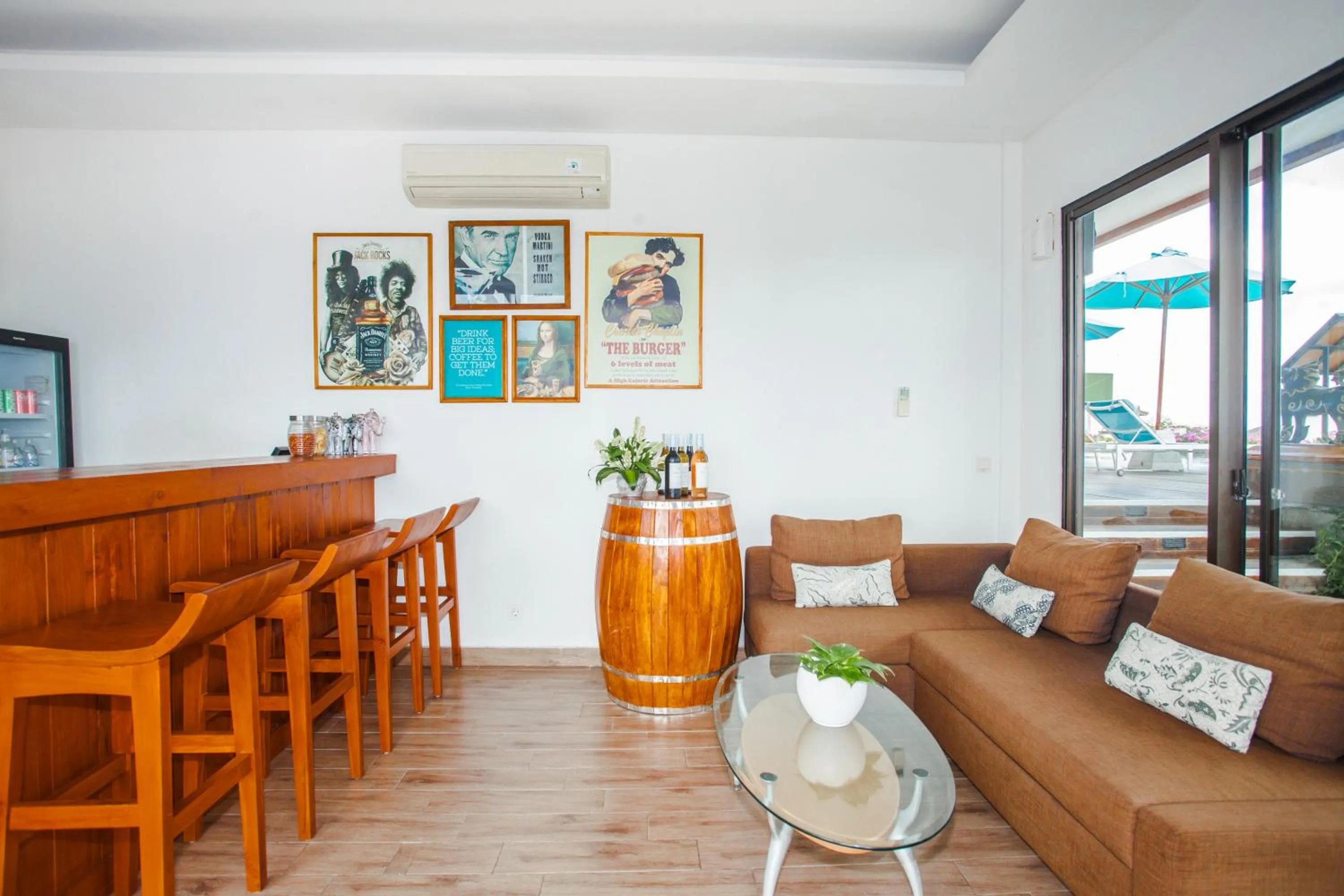 Lounge or bar in Rama Residence Padma