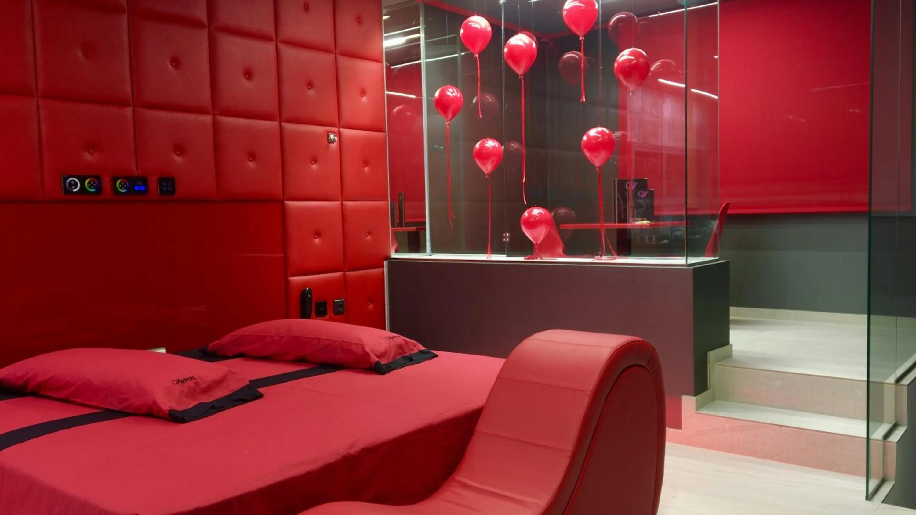 Bedroom in Motel Venus Madrid Norte