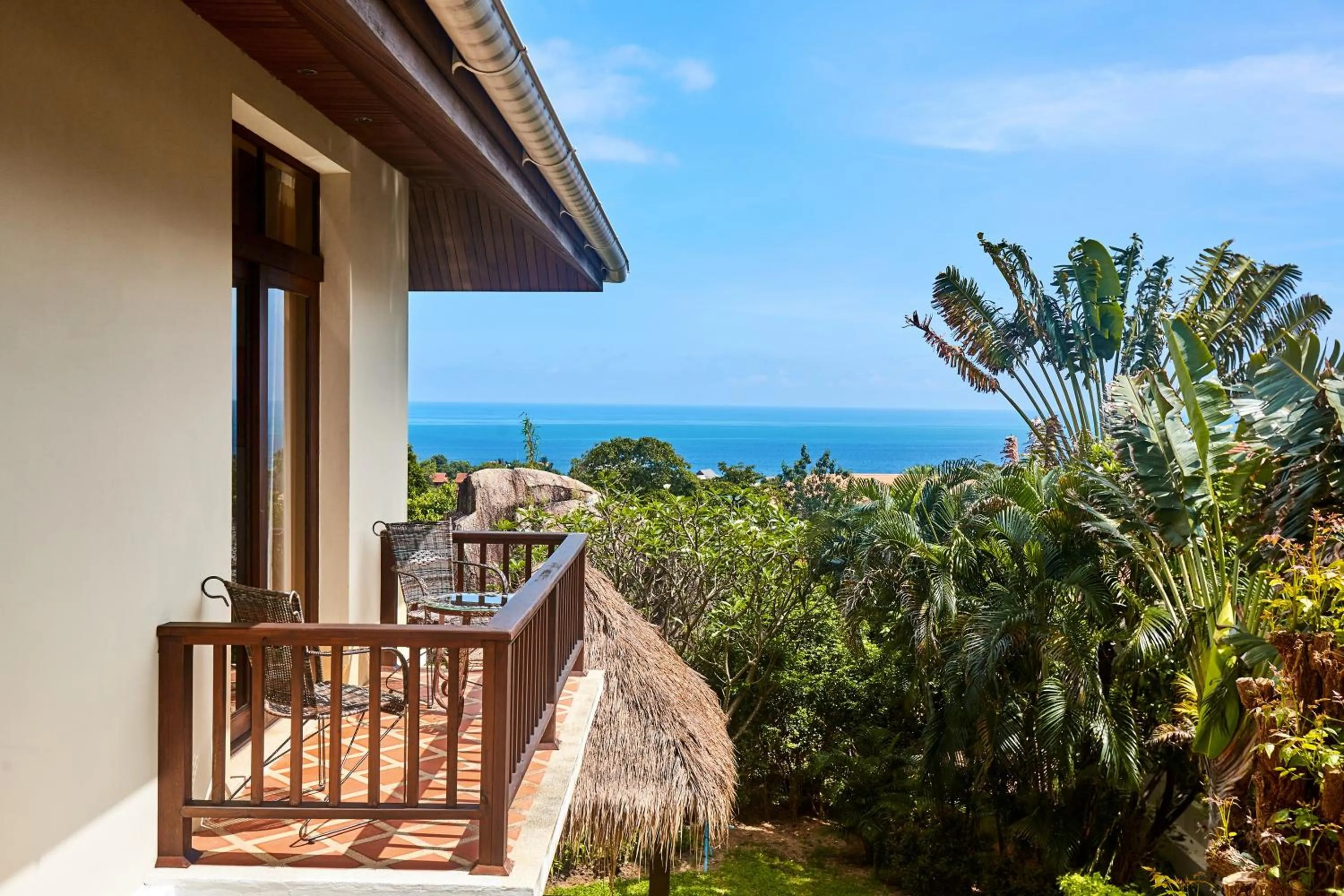 Balcony/Terrace in NB Villa Lilawadee