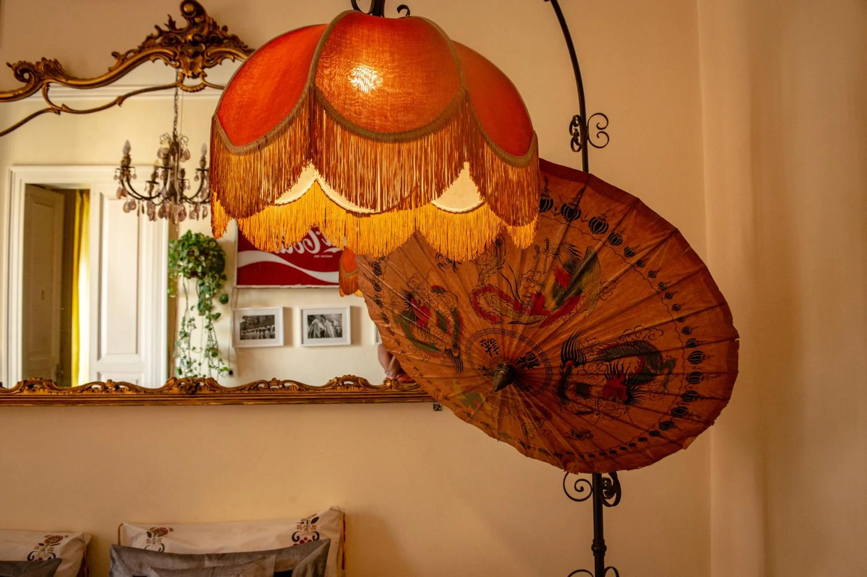 Decorative detail in La Cot B&B