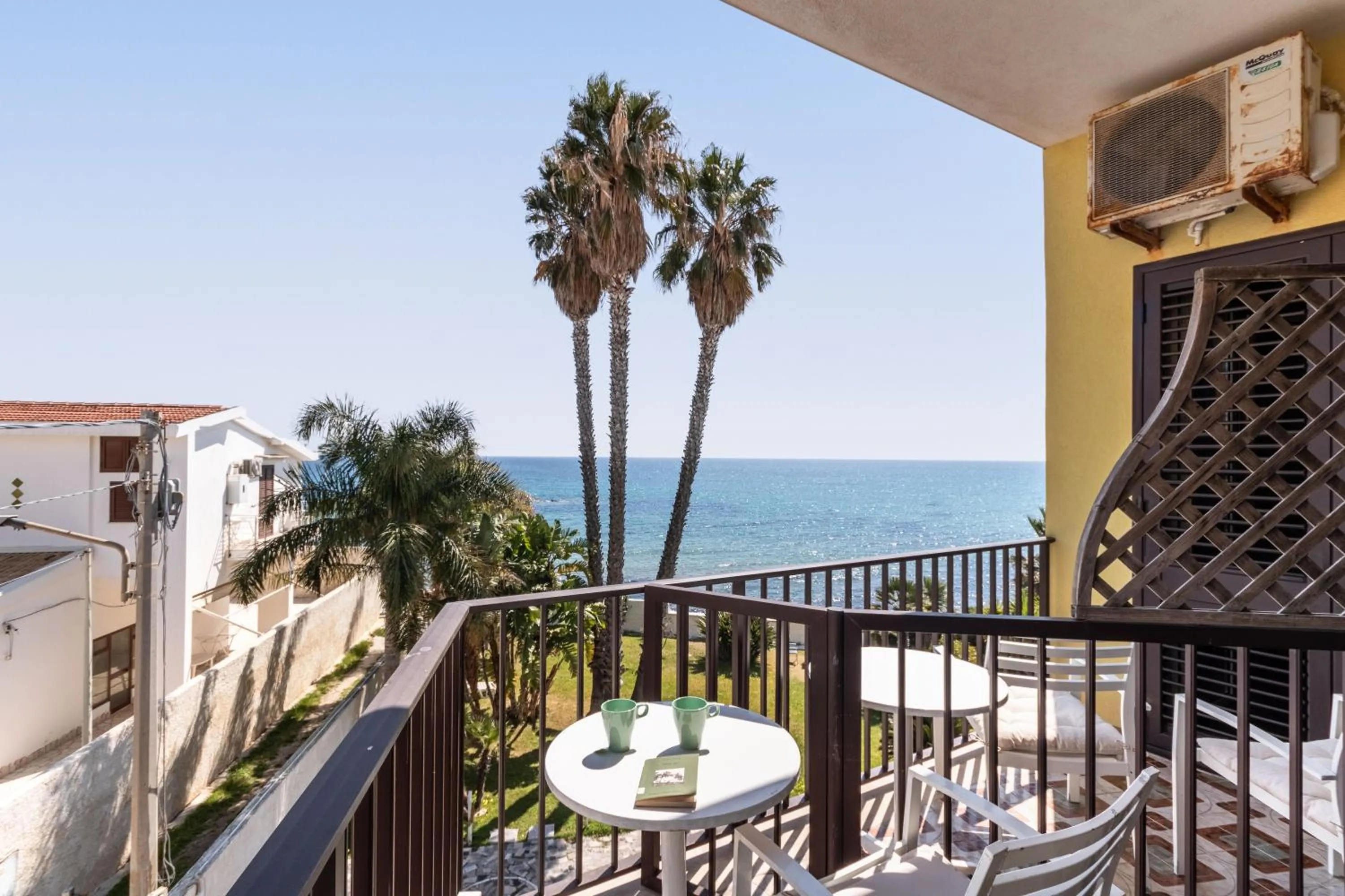 Balcony/Terrace in B&B La terrazza sul mare