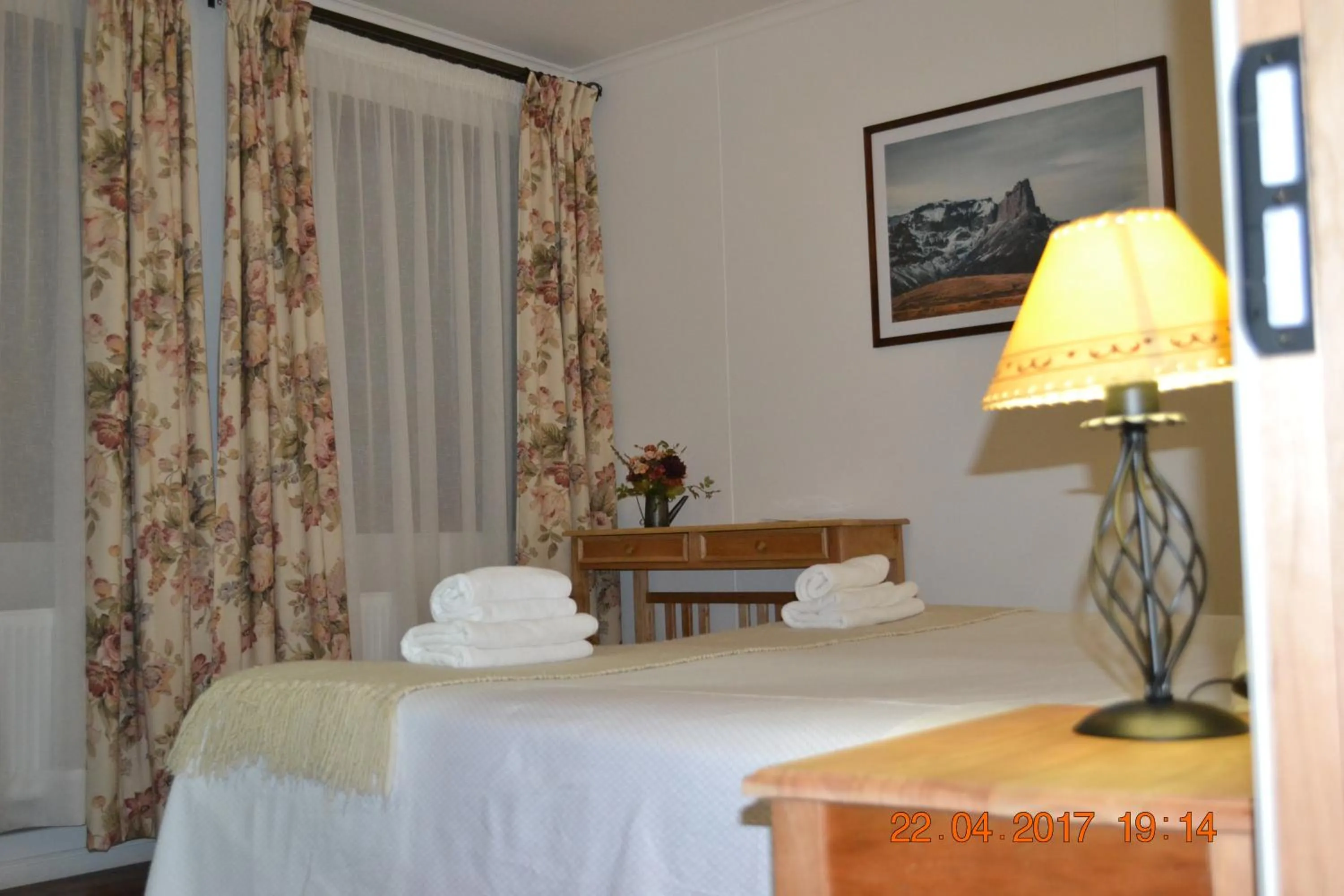 Bed in Hotel Estancia El Ovejero Patagónico