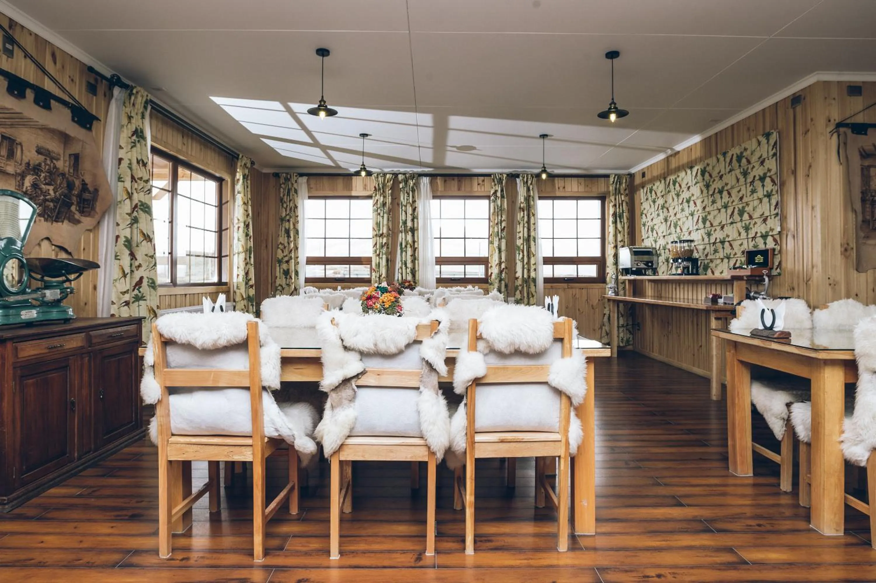 Living room in Hotel Estancia El Ovejero Patagónico