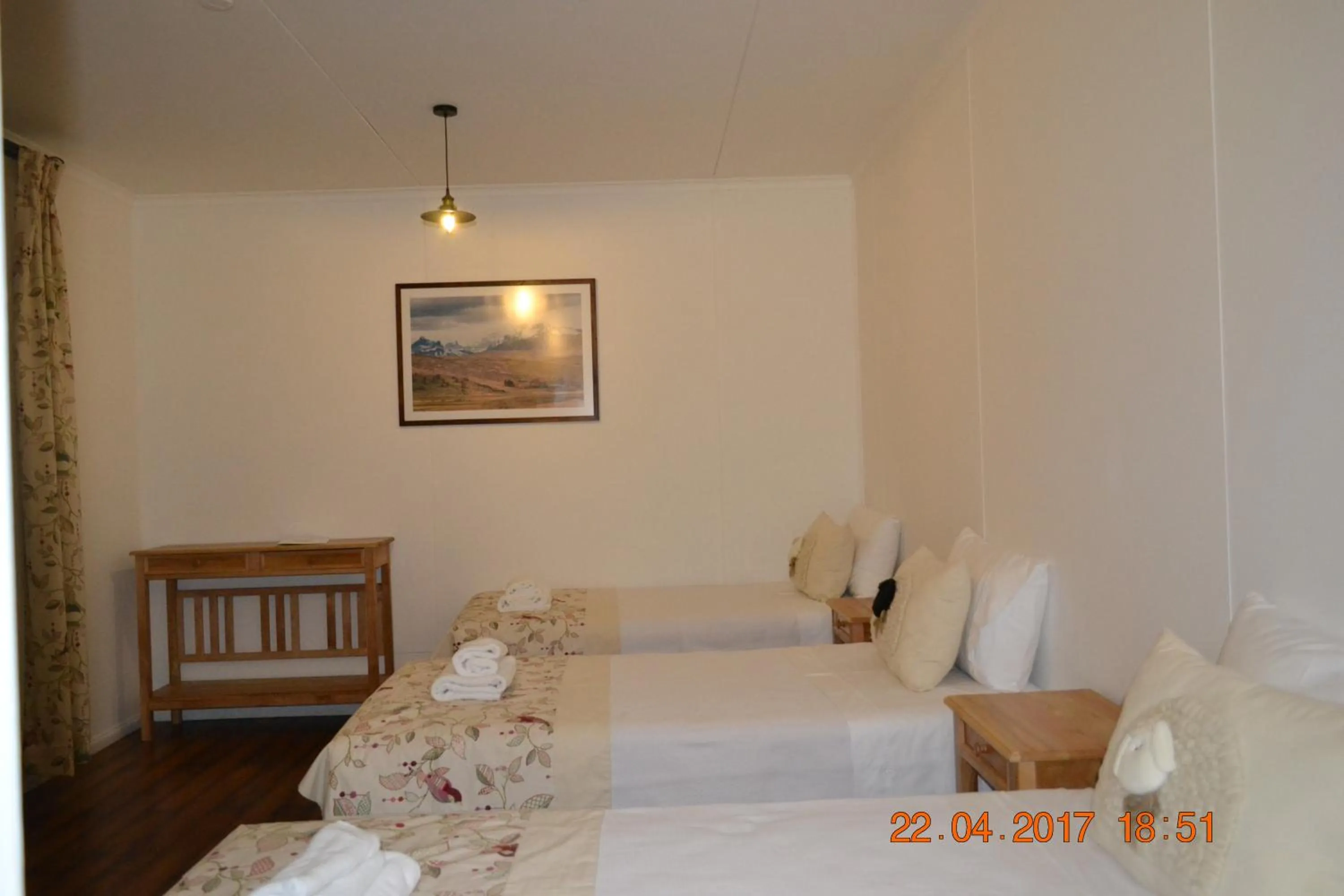 Bed in Hotel Estancia El Ovejero Patagónico