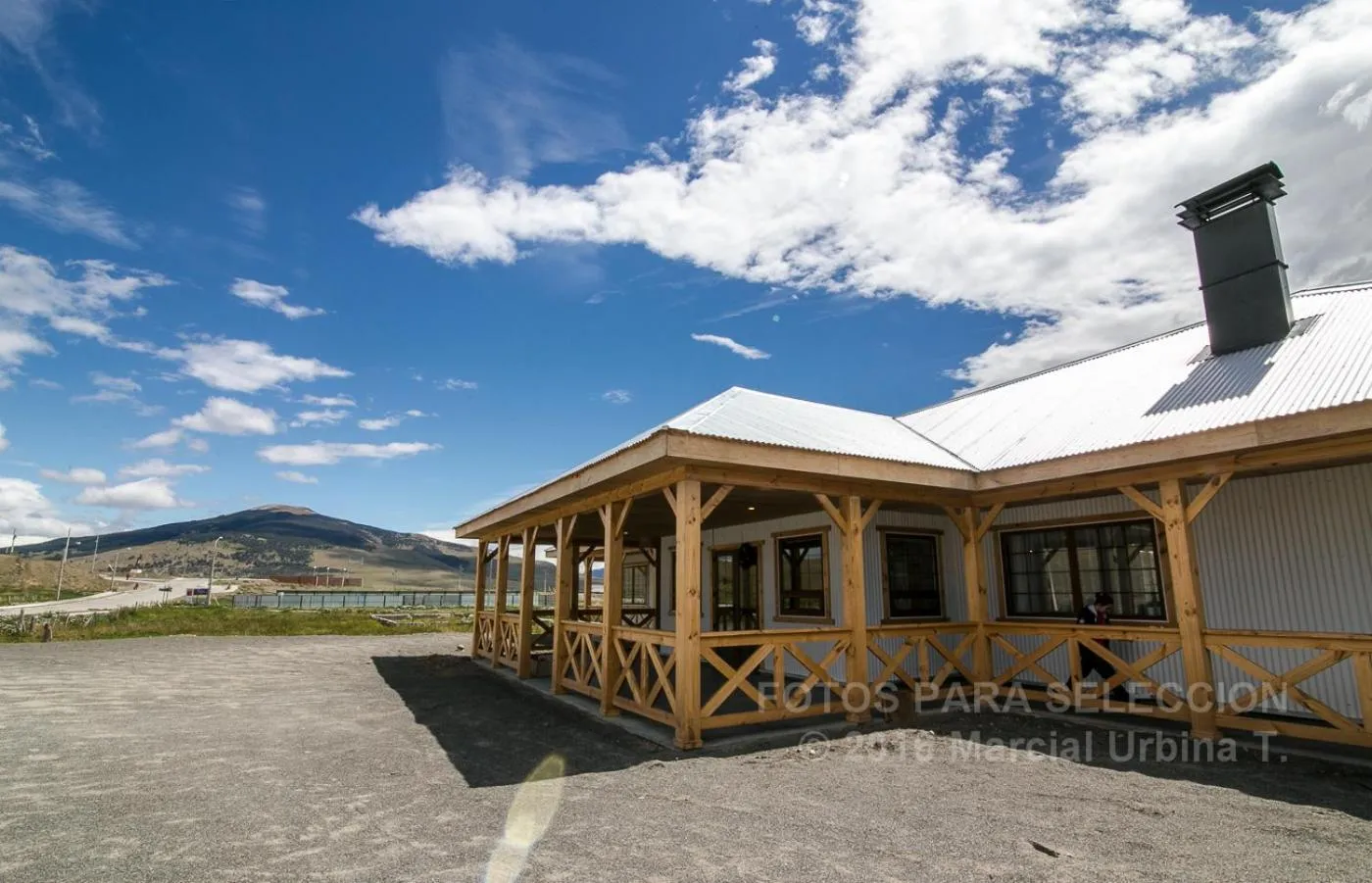 Property building in Hotel Estancia El Ovejero Patagónico