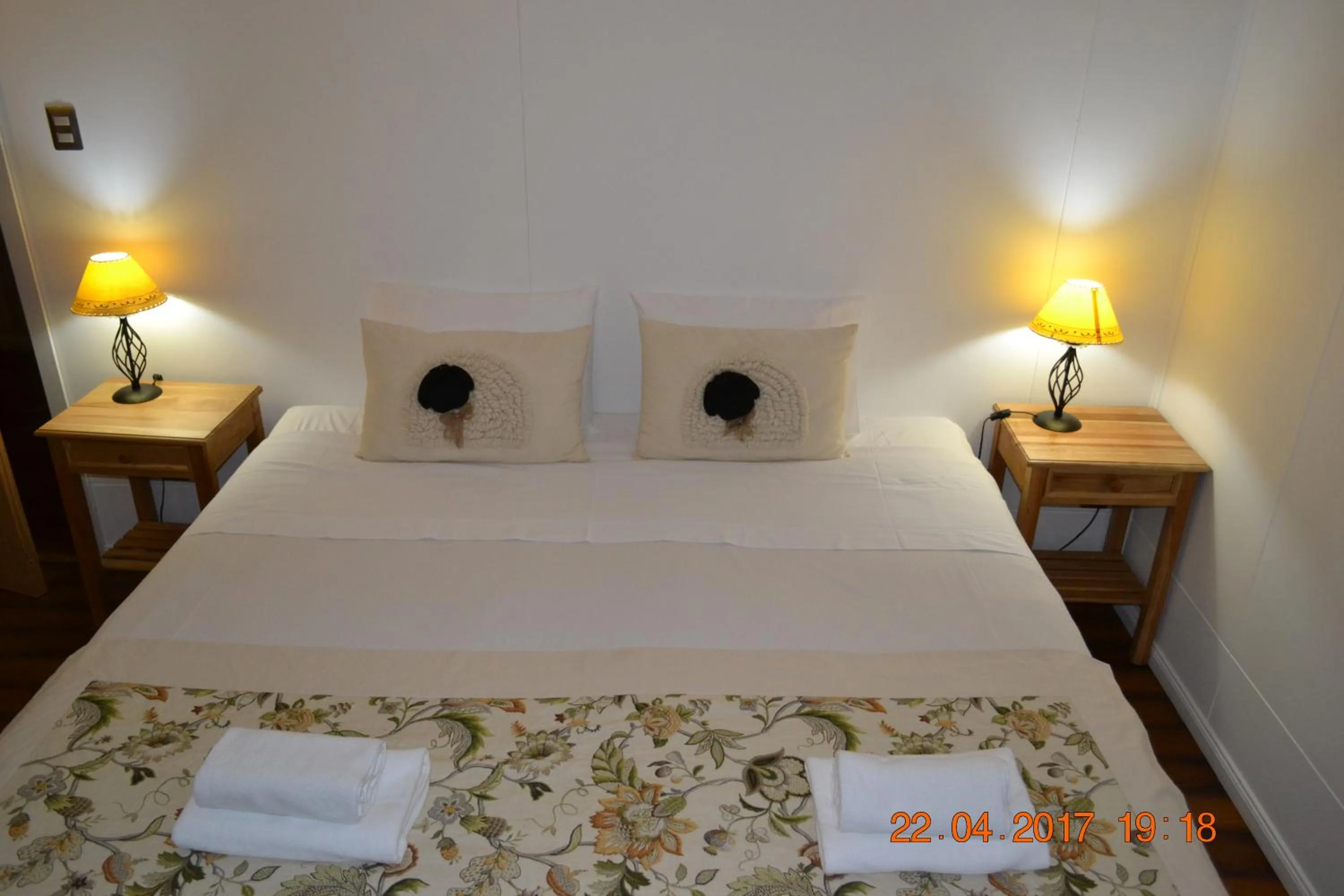 Bed in Hotel Estancia El Ovejero Patagónico