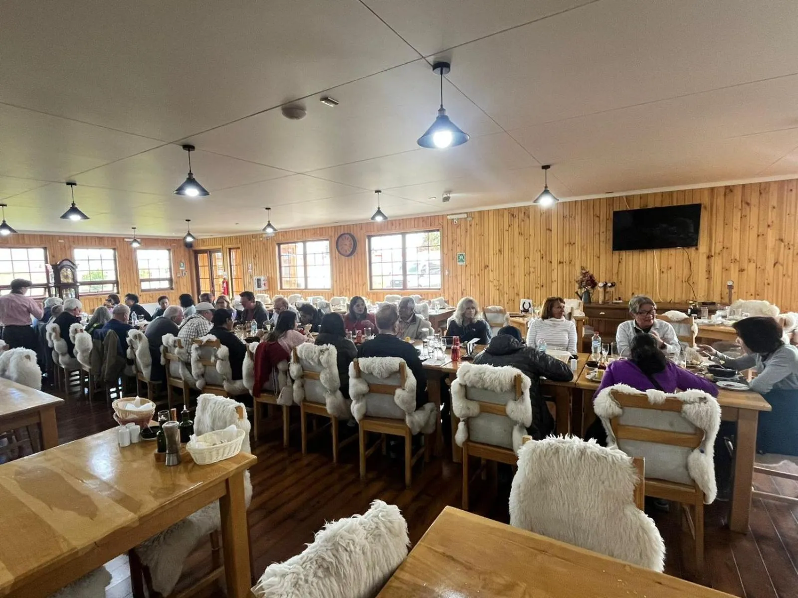 Restaurant/places to eat in Hotel Estancia El Ovejero Patagónico