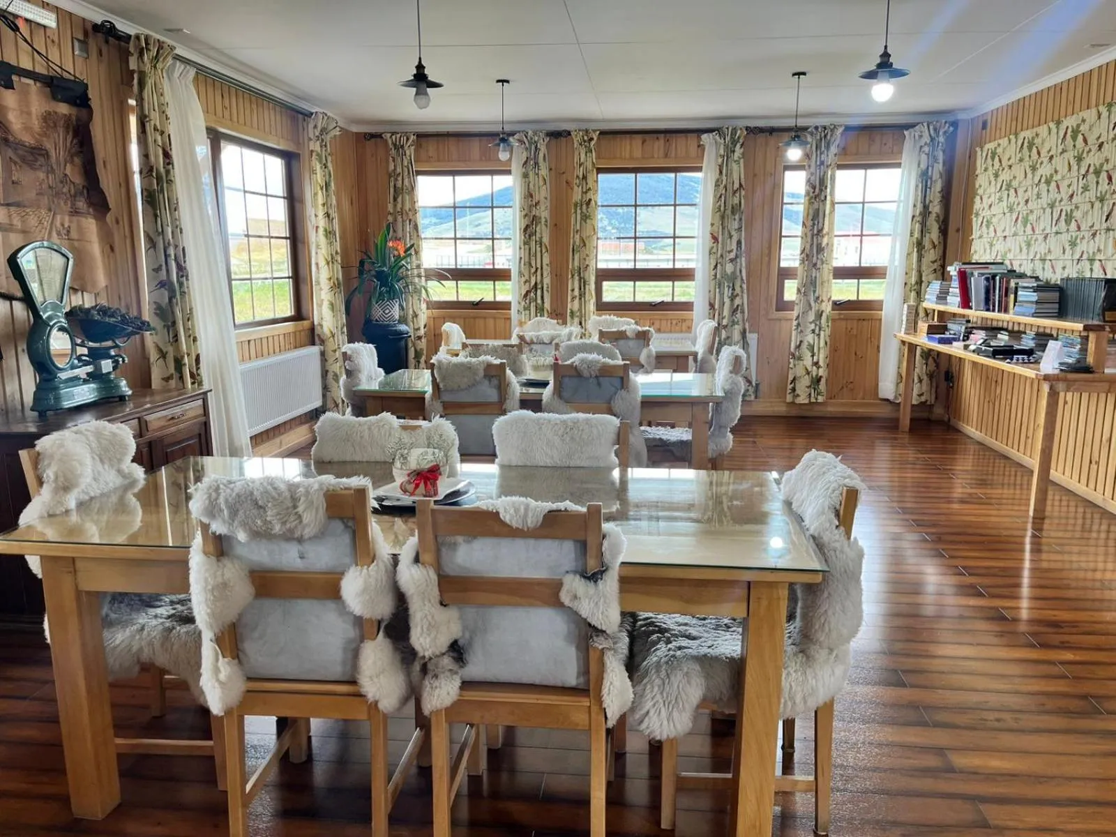 Living room in Hotel Estancia El Ovejero Patagónico