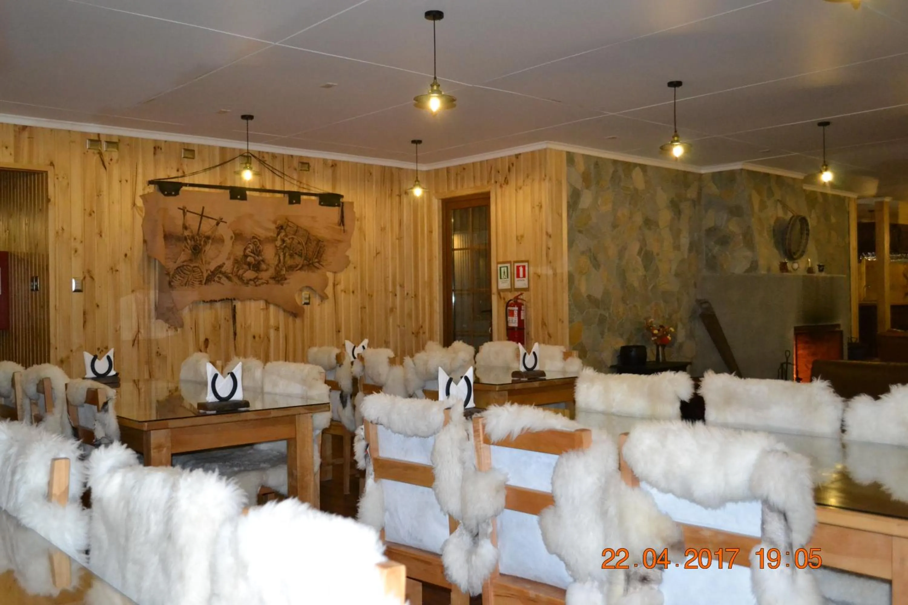 Living room in Hotel Estancia El Ovejero Patagónico