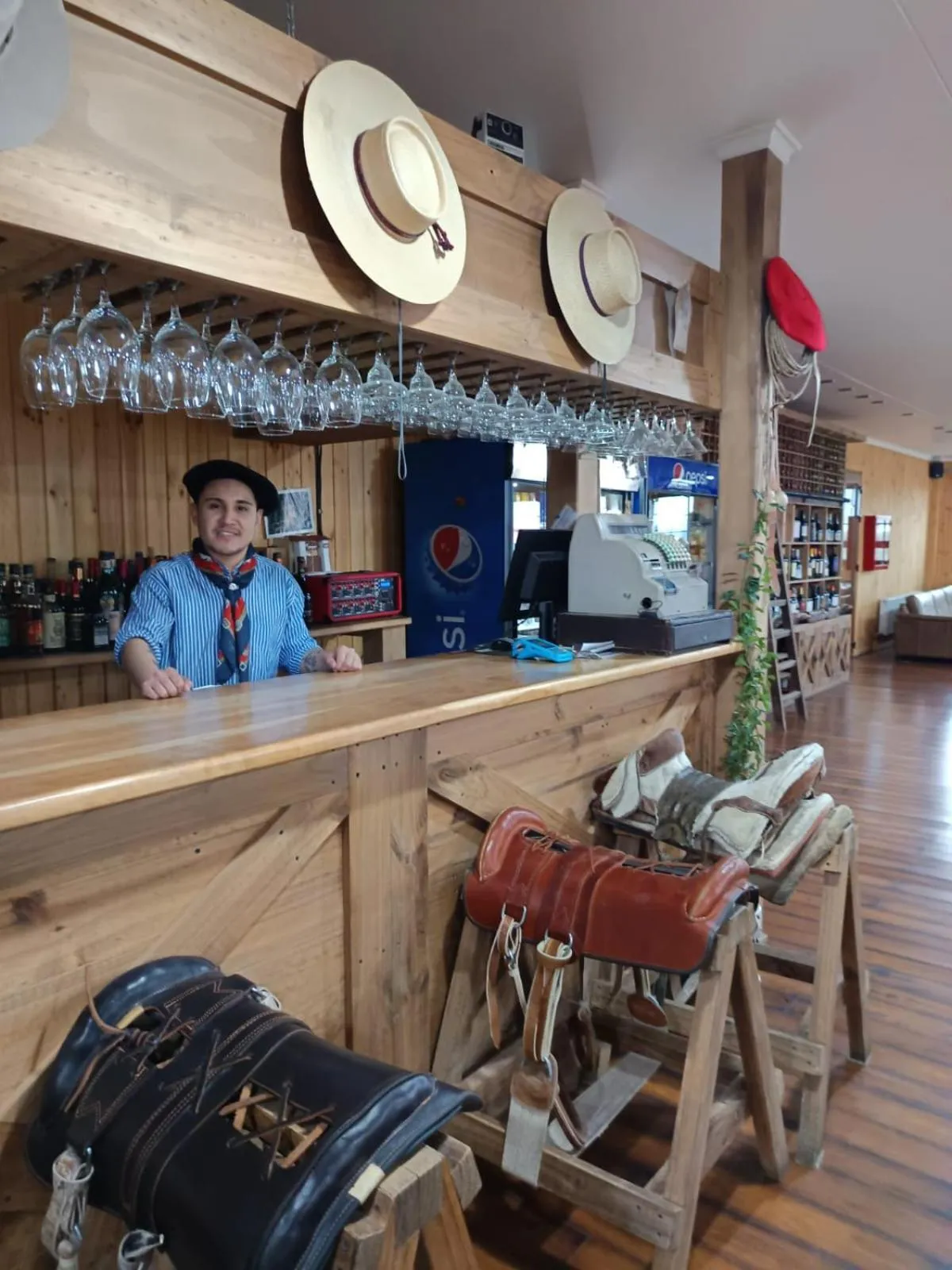 Lounge or bar in Hotel Estancia El Ovejero Patagónico