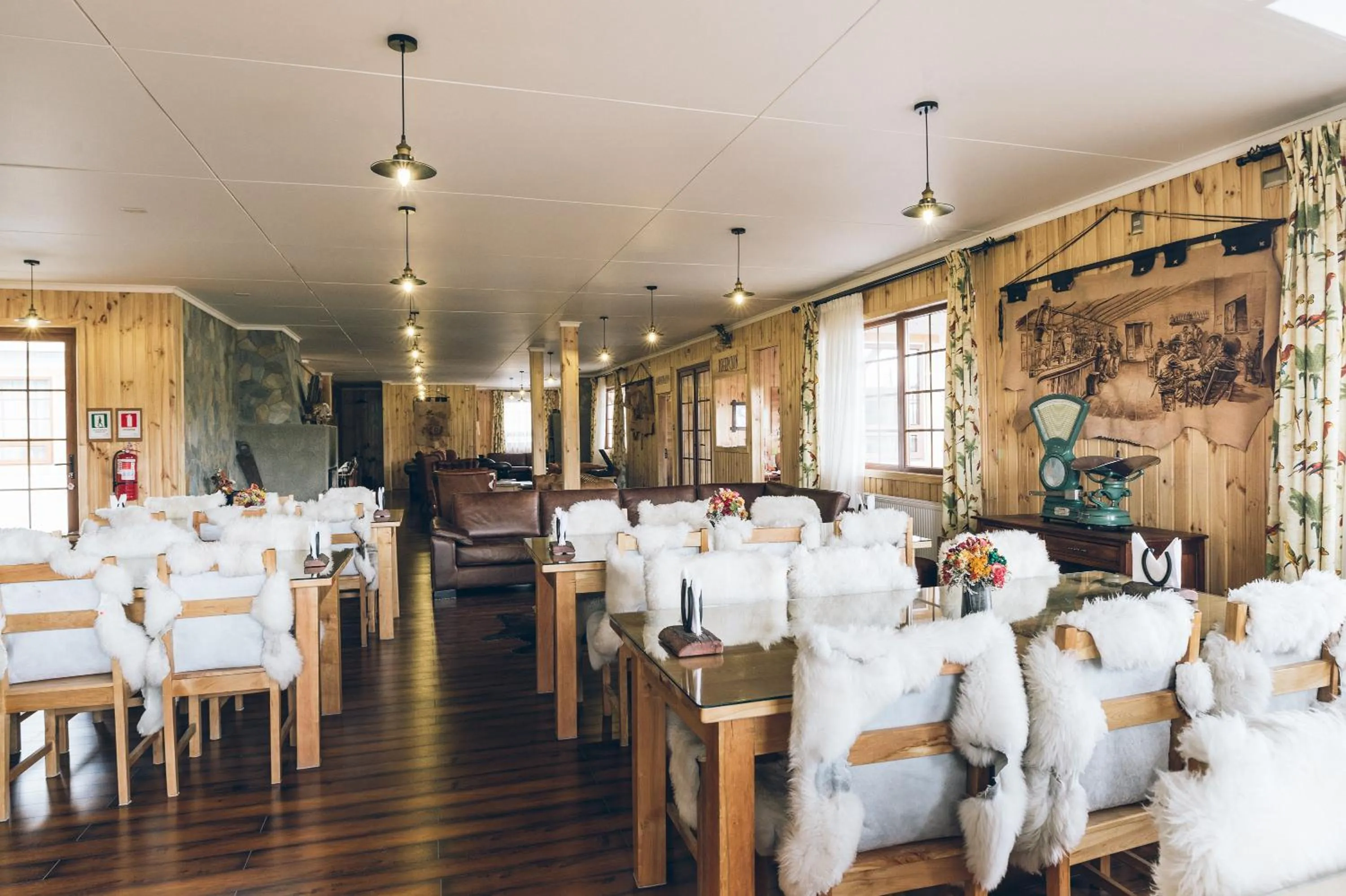 Restaurant/places to eat in Hotel Estancia El Ovejero Patagónico