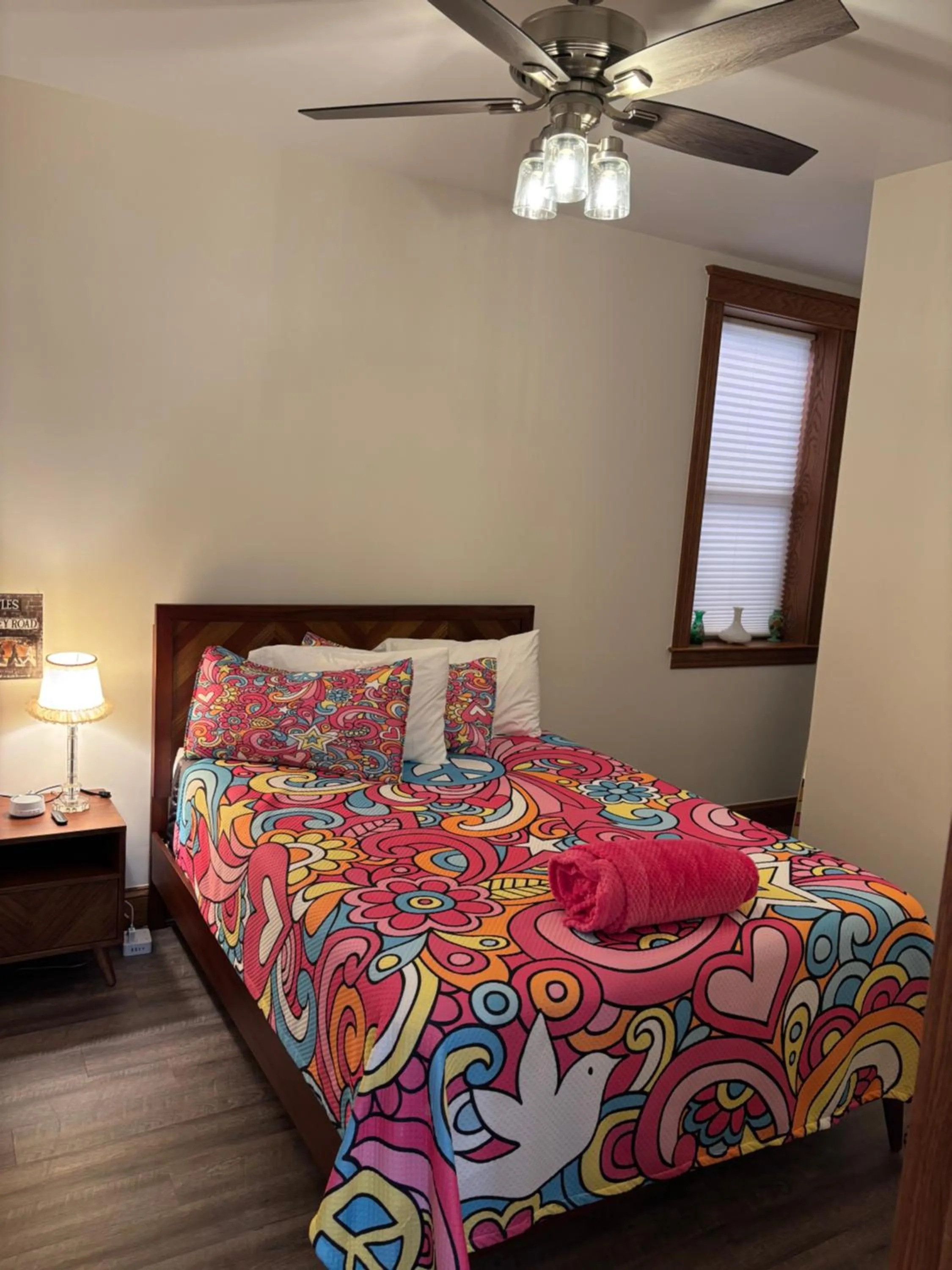 Bed in Hermann Crown Suites