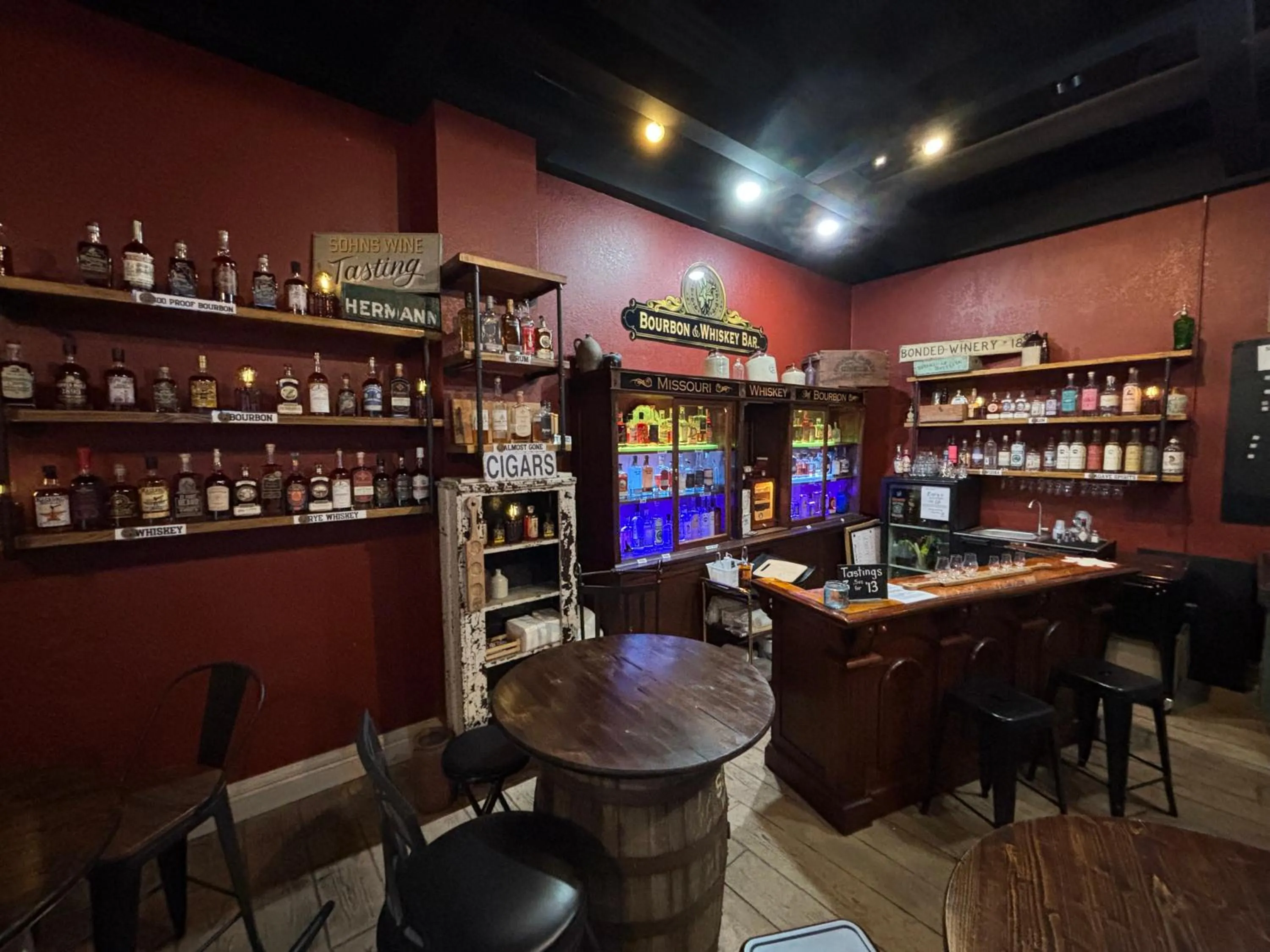 Drinks in Hermann Crown Suites