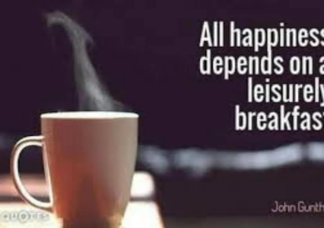 Breakfast in Easy Stay Residence