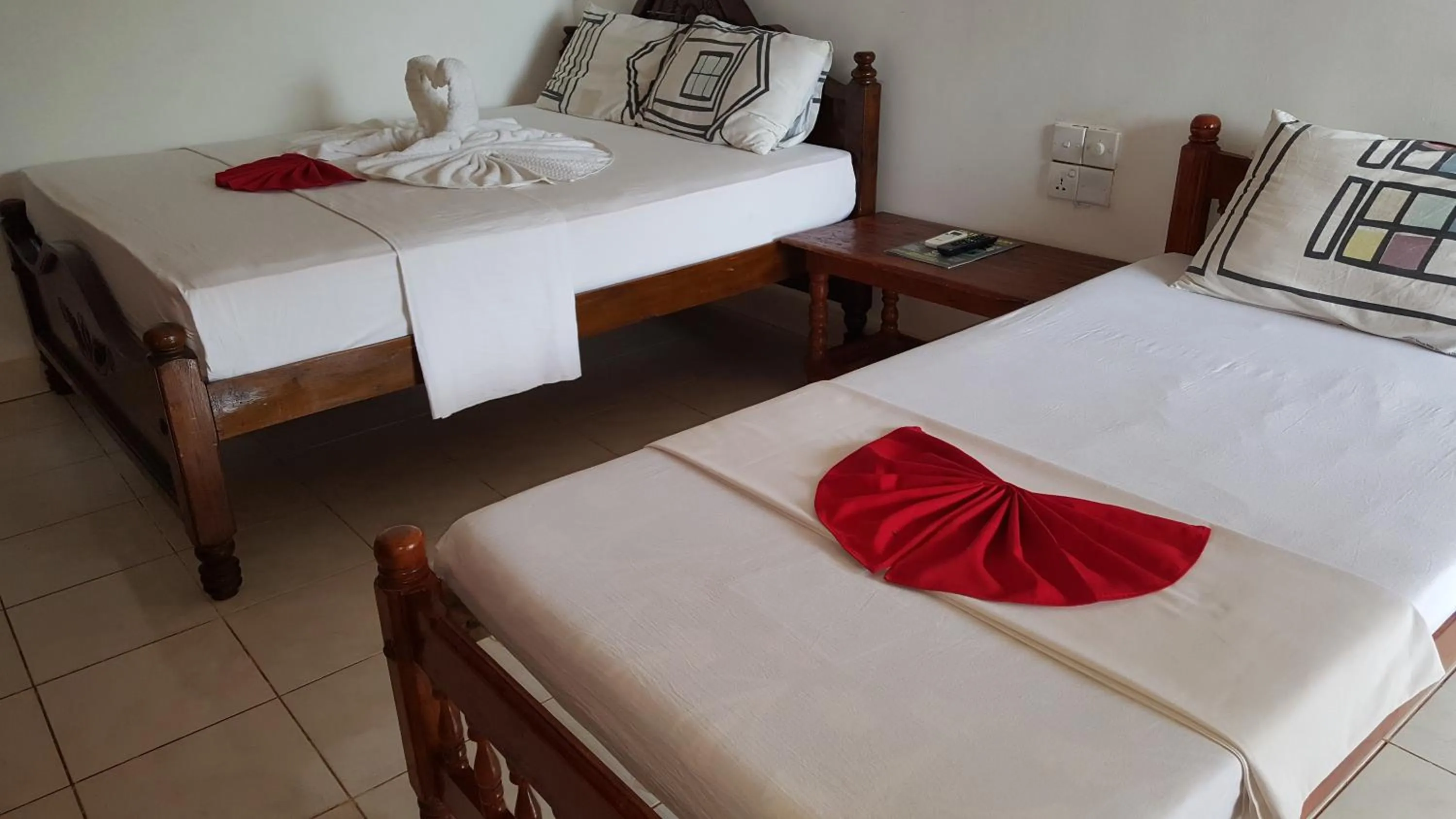 Bed in Sea View Beach Hotel