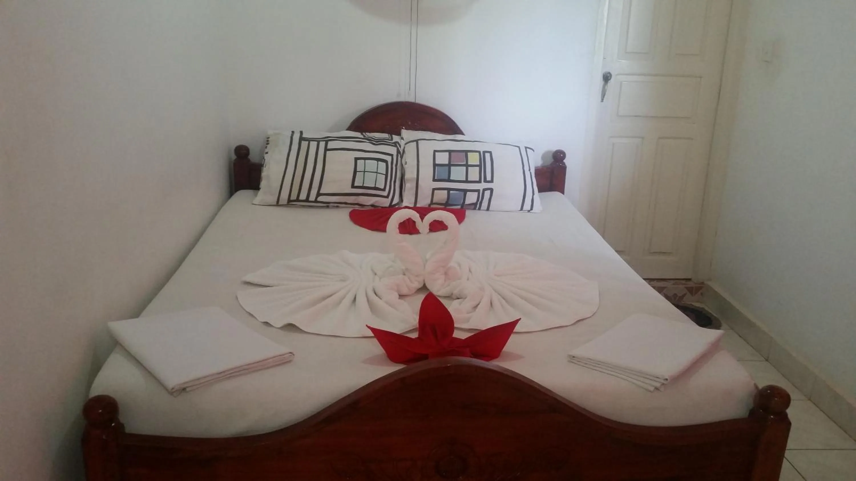 Bed in Sea View Beach Hotel