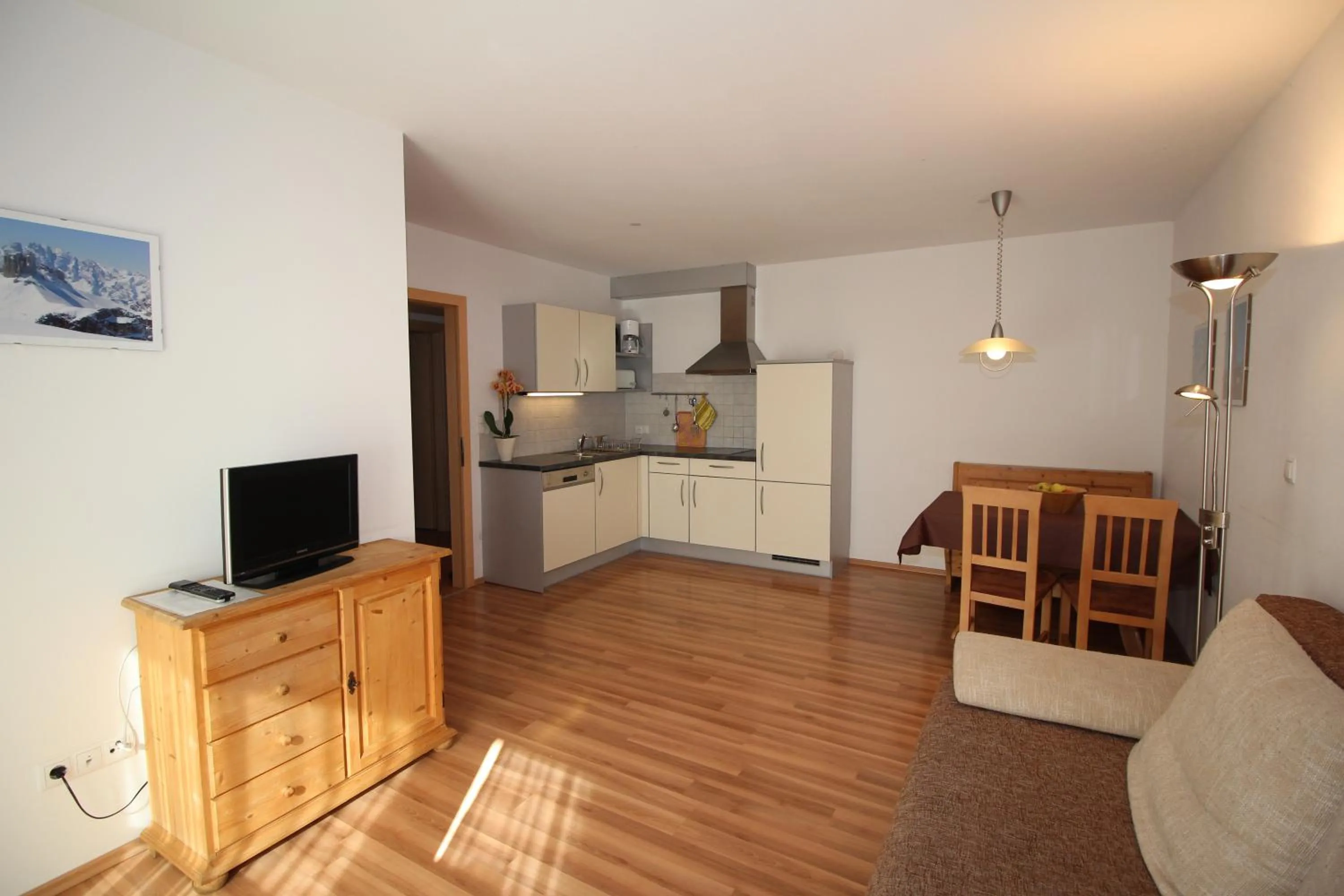 Kitchen or kitchenette in Apartments Im Winkl