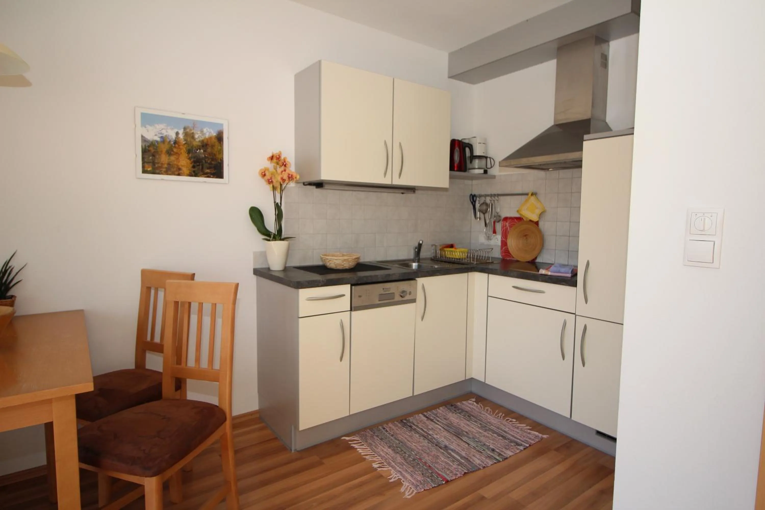 Kitchen or kitchenette in Apartments Im Winkl