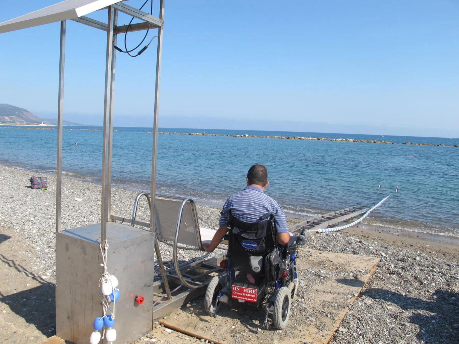 Facility for disabled guests in C & A Hotel Apartments